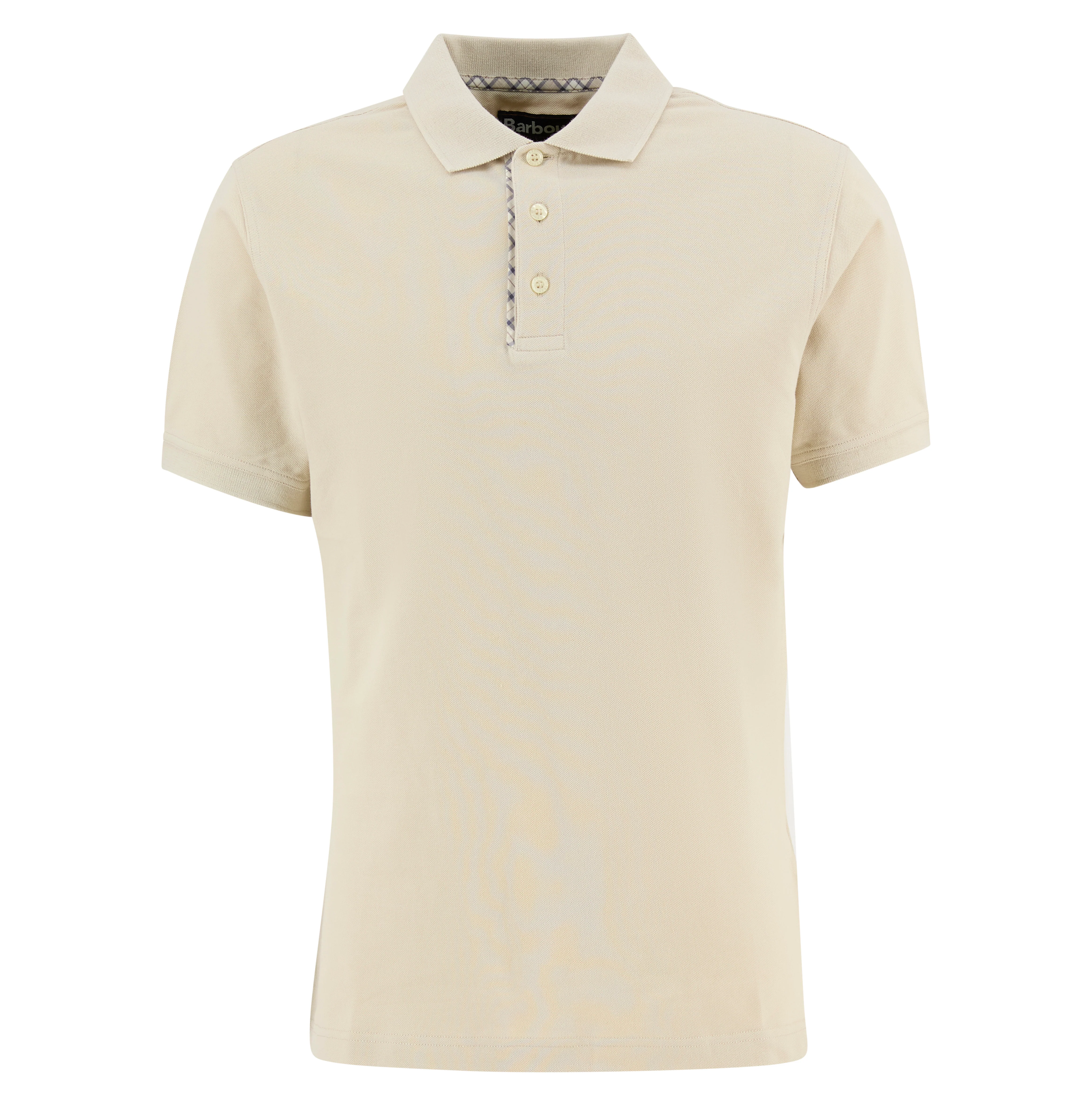 Reston Tartan Trim Tailored Polo Shirt - Image 6