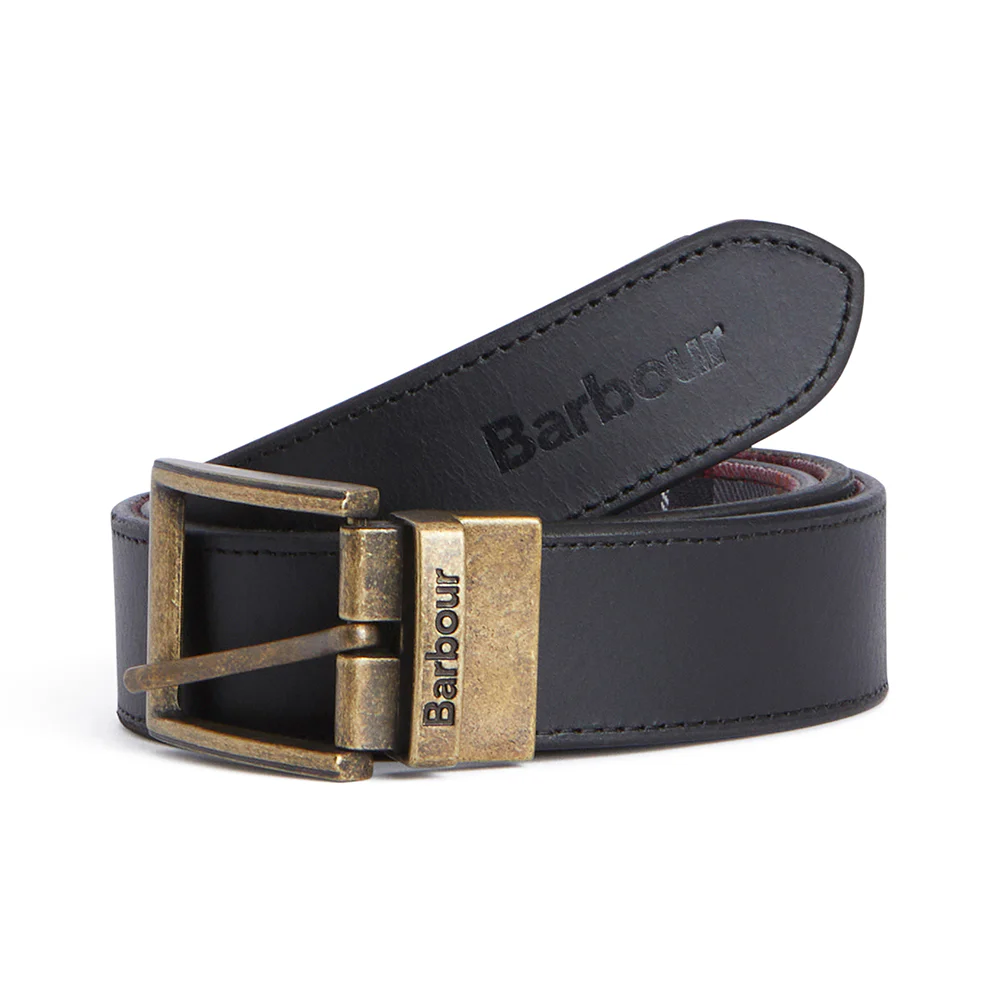Reversible Tartan Leather Belt - Image 6