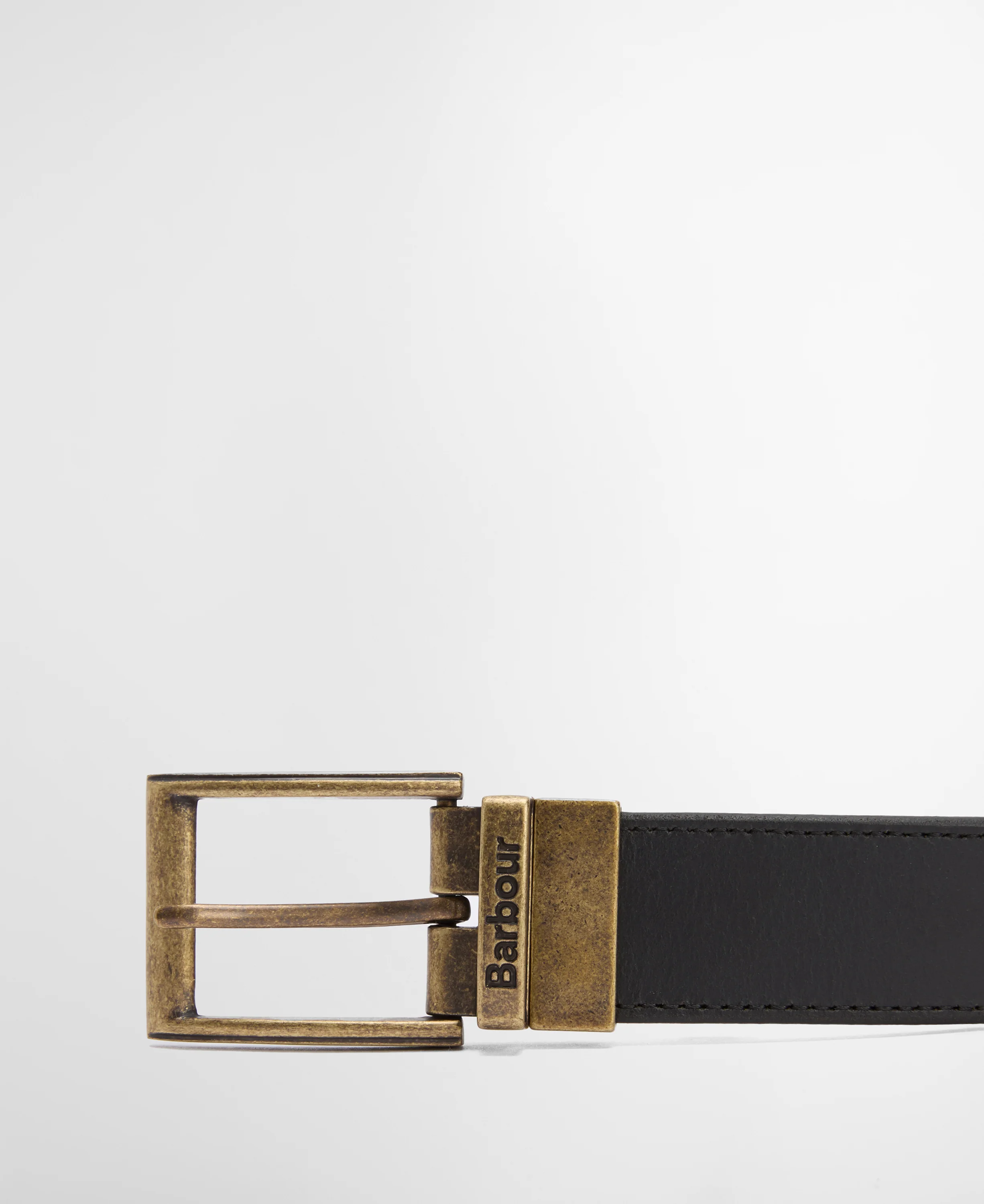Reversible Tartan Leather Belt - Image 9