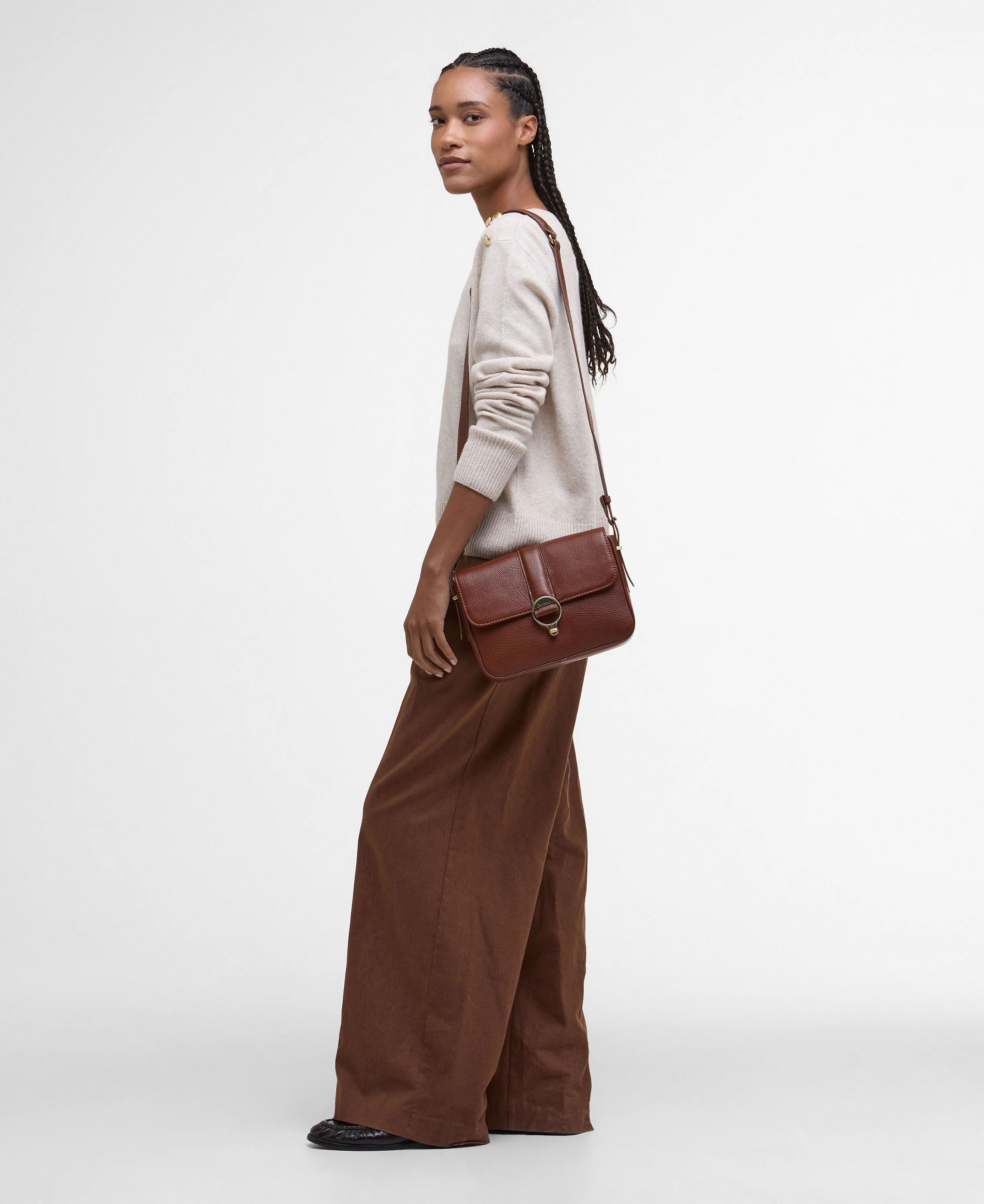 Rosa Leather Crossbody Bag - Image 5