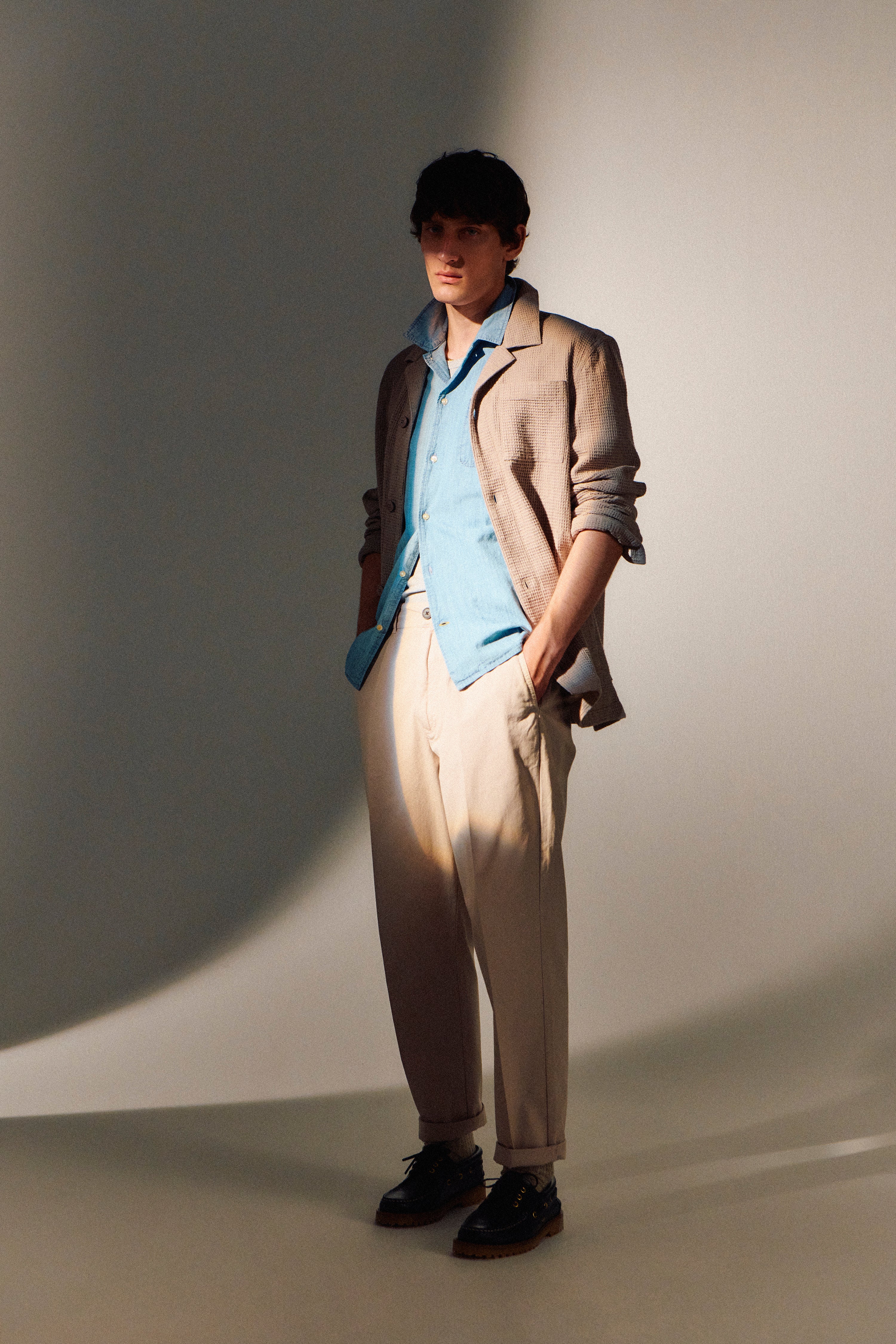 Barbour Sandwood Waffle Overshirt - Image 11