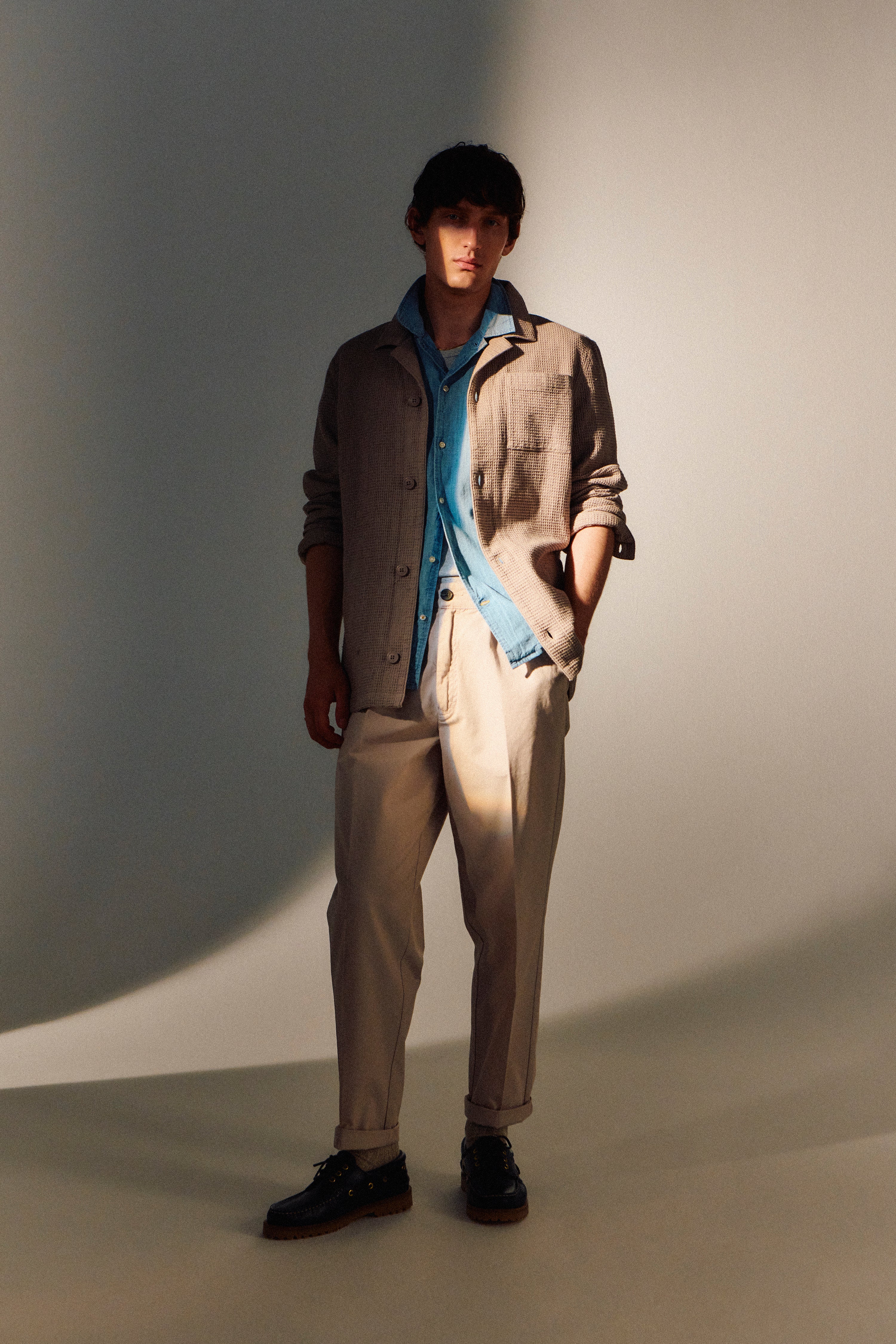 Barbour Sandwood Waffle Overshirt - Image 12