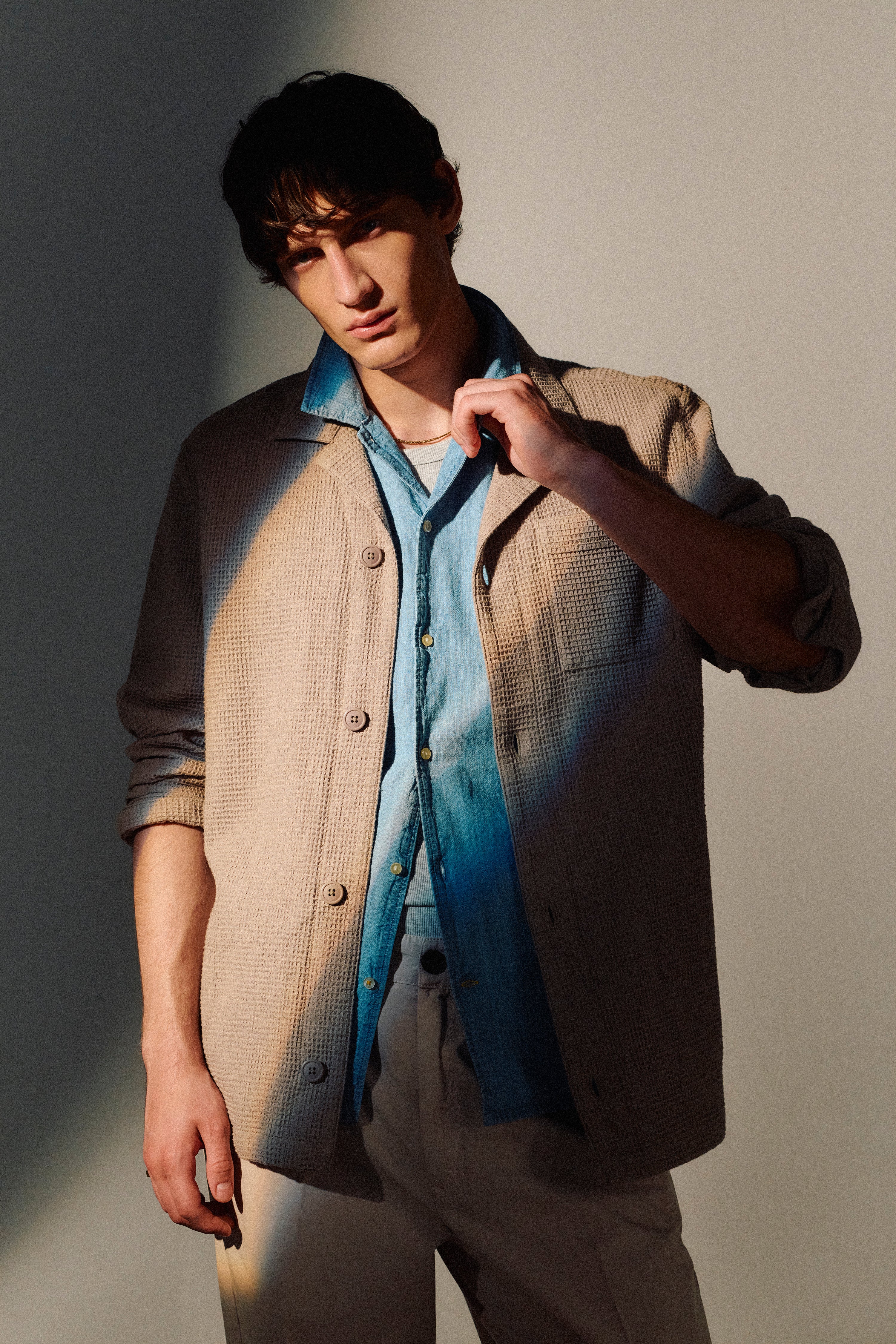Barbour Sandwood Waffle Overshirt - Image 9