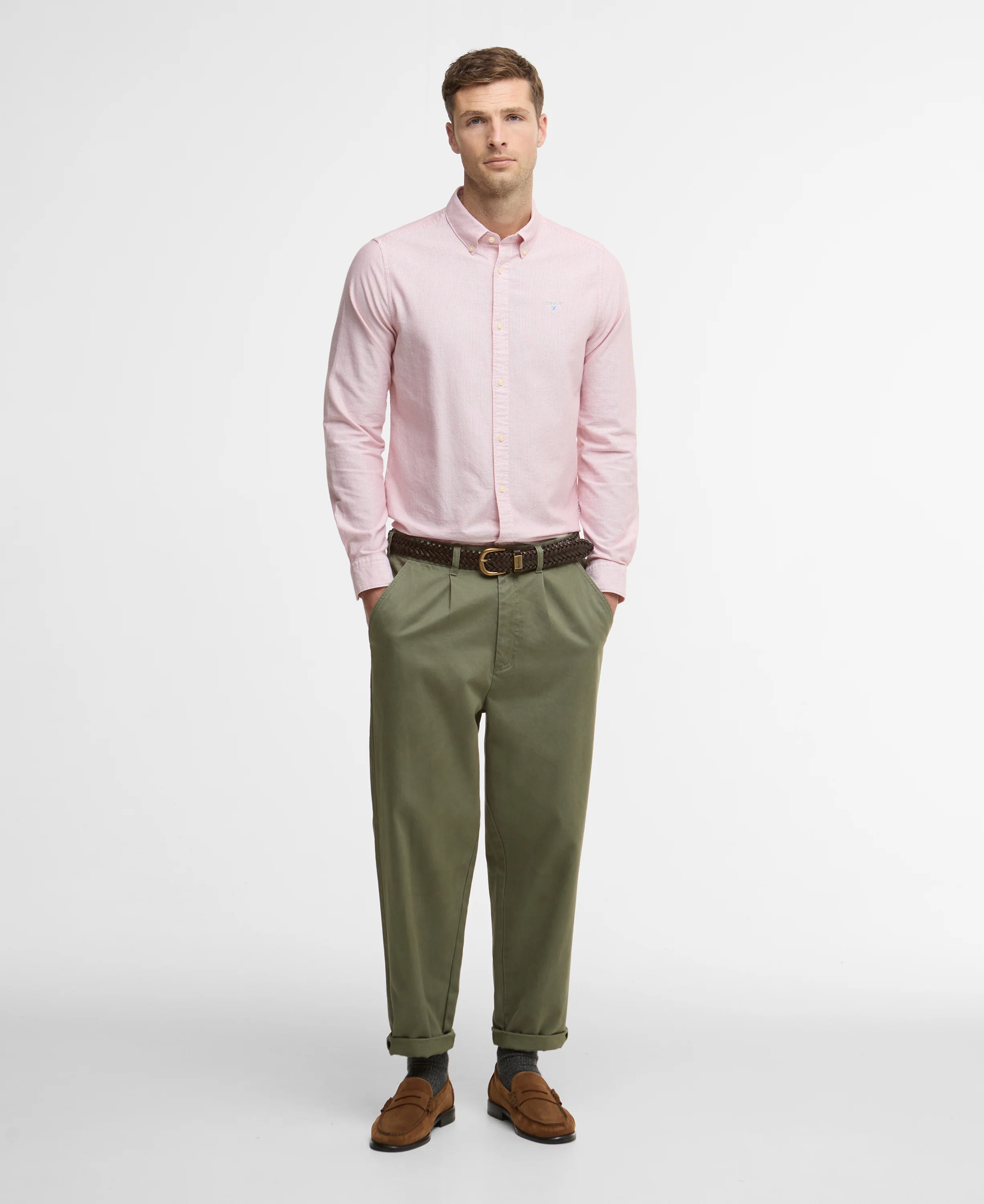 Striped Oxford Tailored Shirt - Image 13