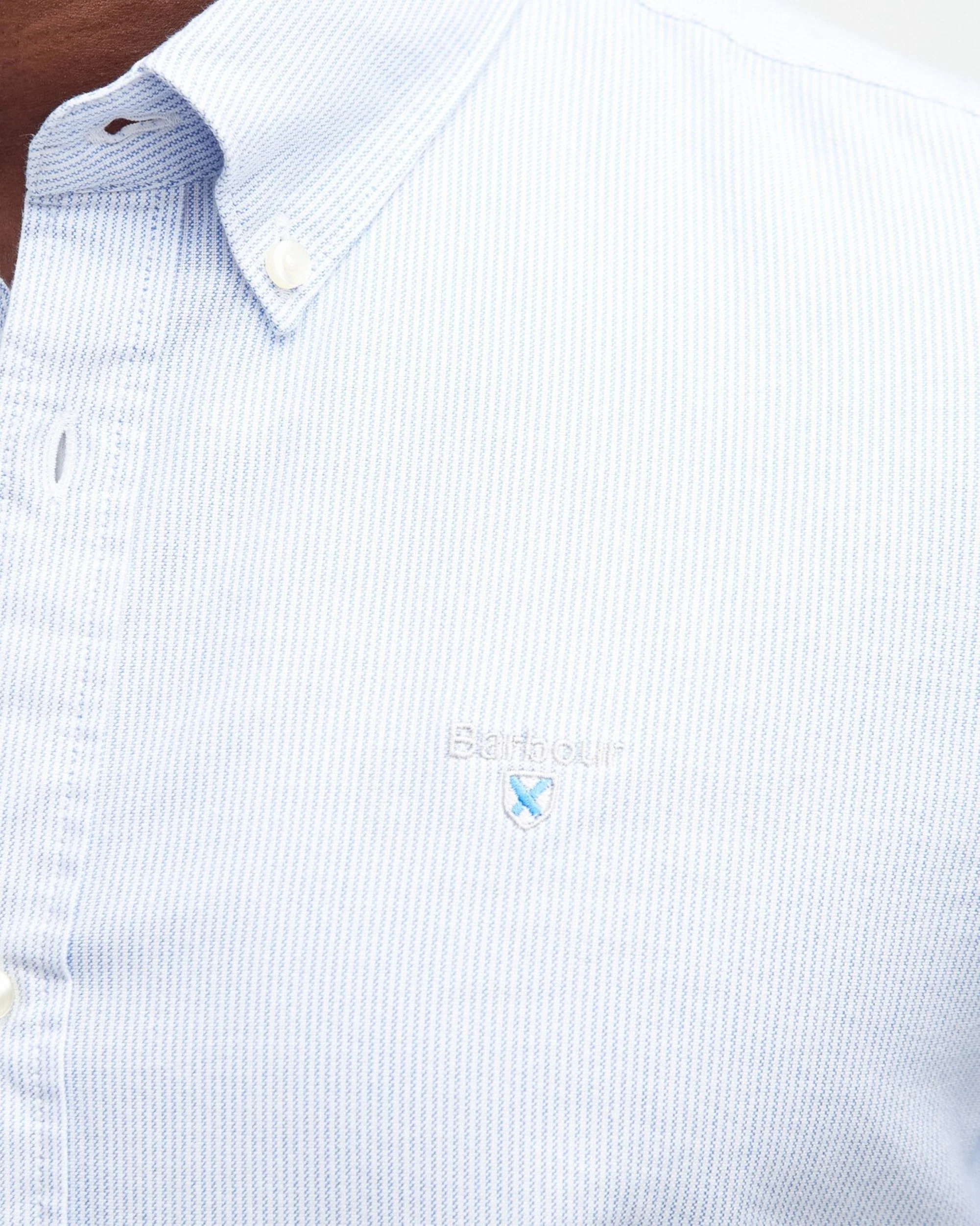 Striped Oxtown Short Sleeve Tailored Shirt - Image 3