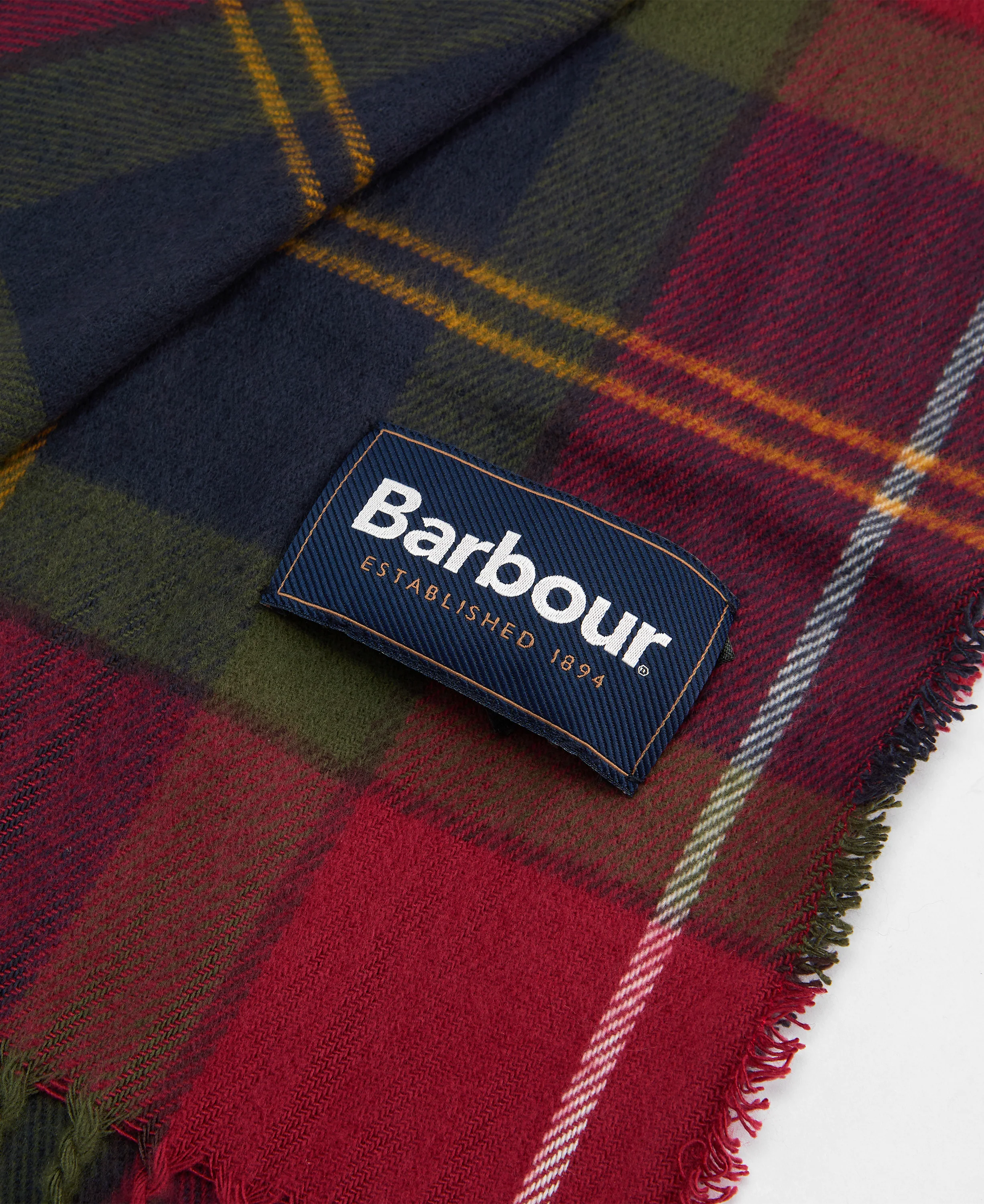 Swinton Beanie & Scarf Set - Winterberry Tartan - Image 4