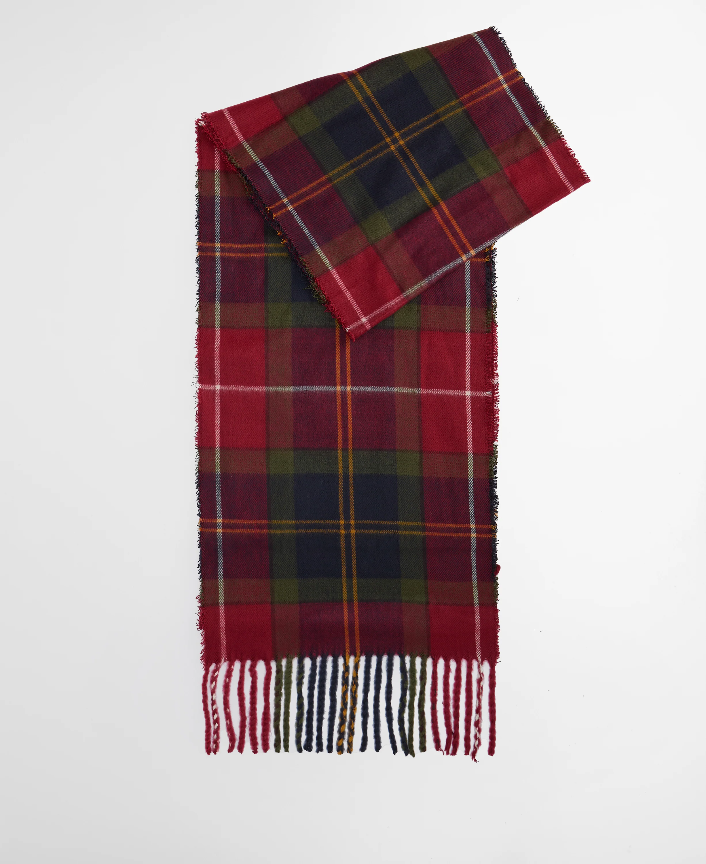 Swinton Beanie & Scarf Set - Winterberry Tartan - Image 6