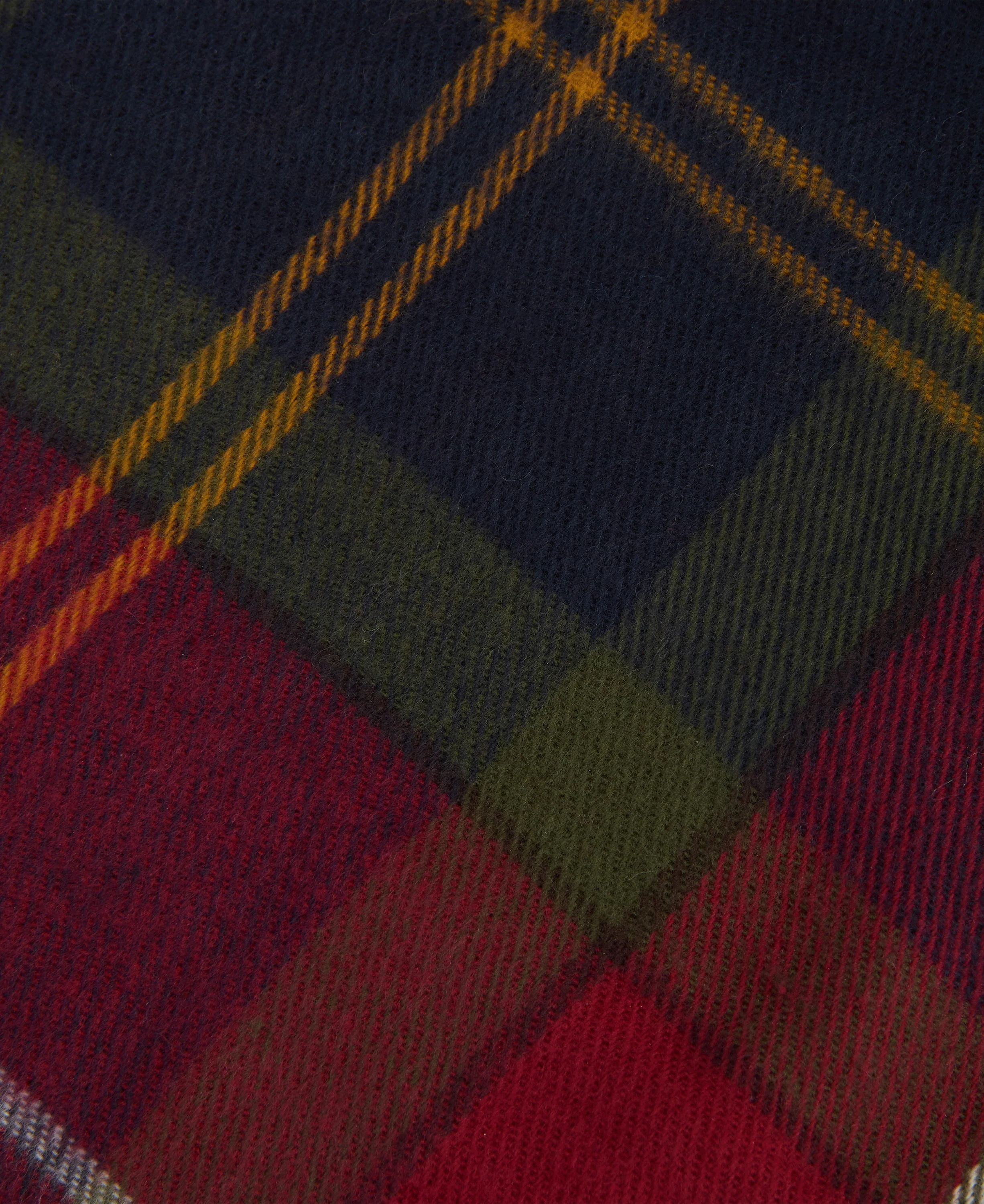 Swinton Beanie & Scarf Set - Winterberry Tartan - Image 7
