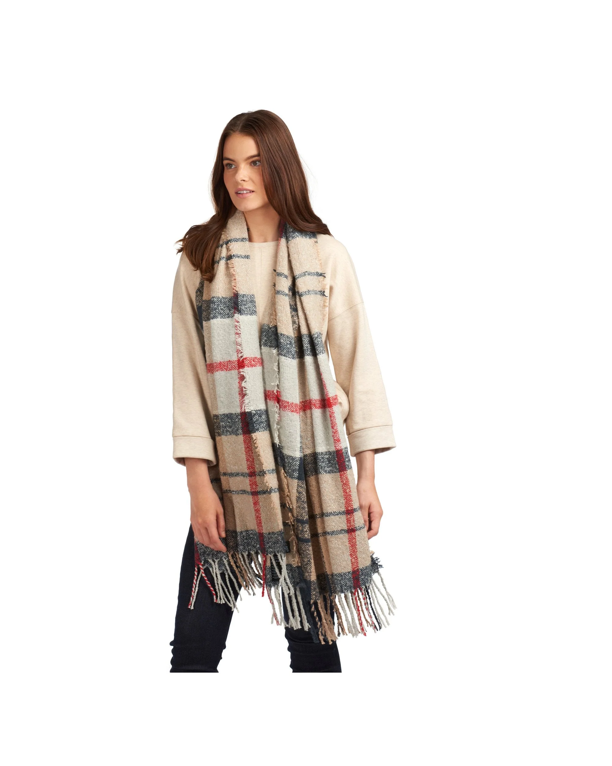 Tartan Boucle Scarf - Image 33