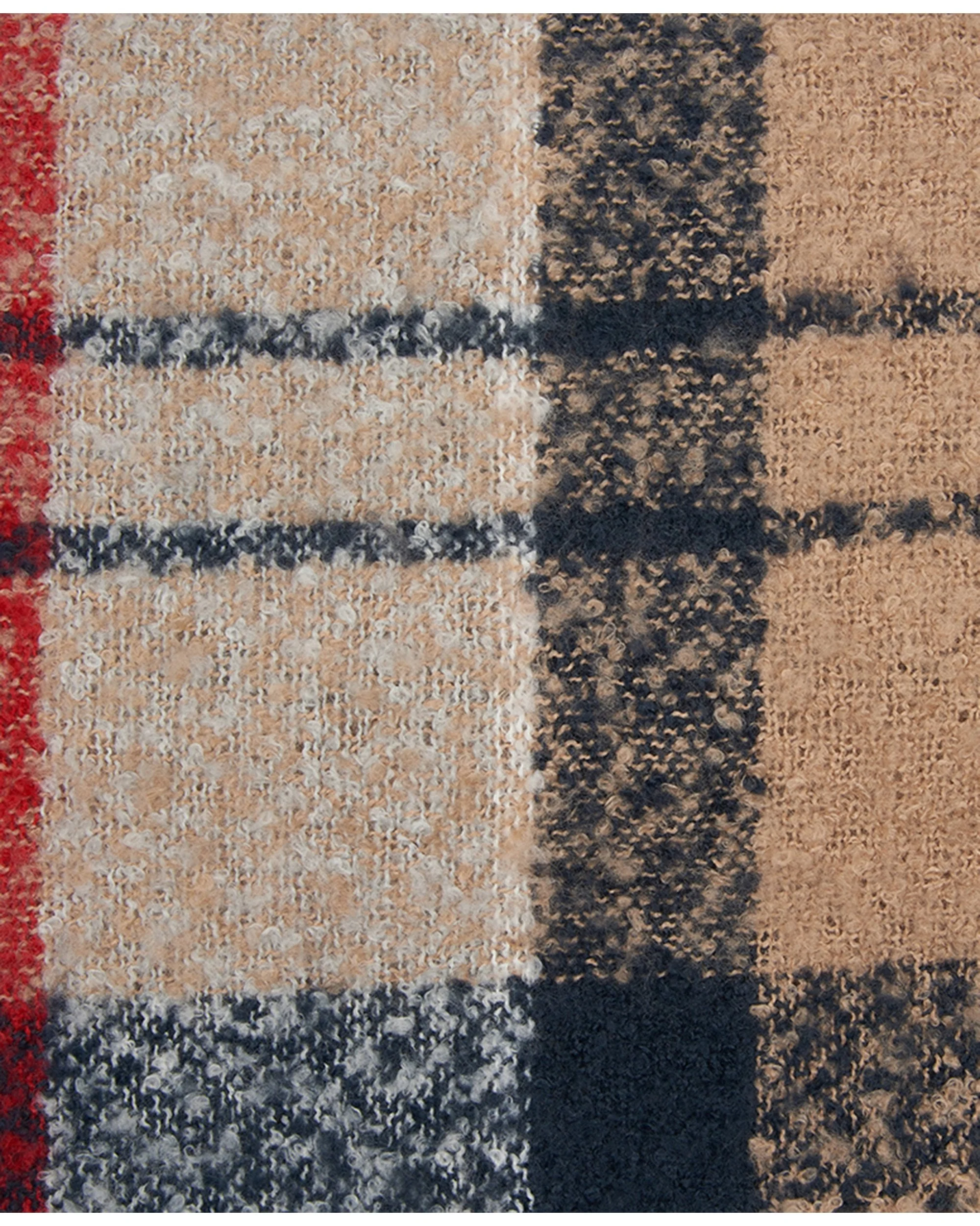 Tartan Boucle Scarf - Image 41