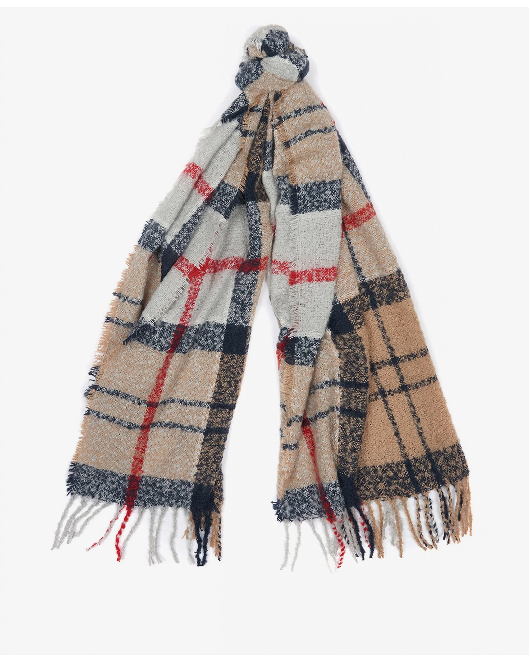Tartan Boucle Scarf - Image 57