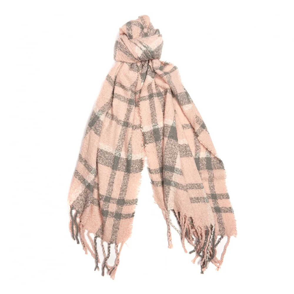 Tartan Boucle Scarf - Image 6