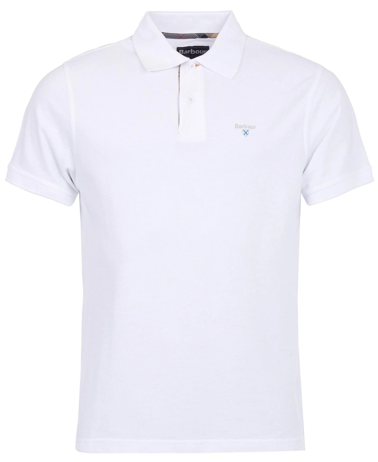 Tartan Pique Polo Top - Image 36