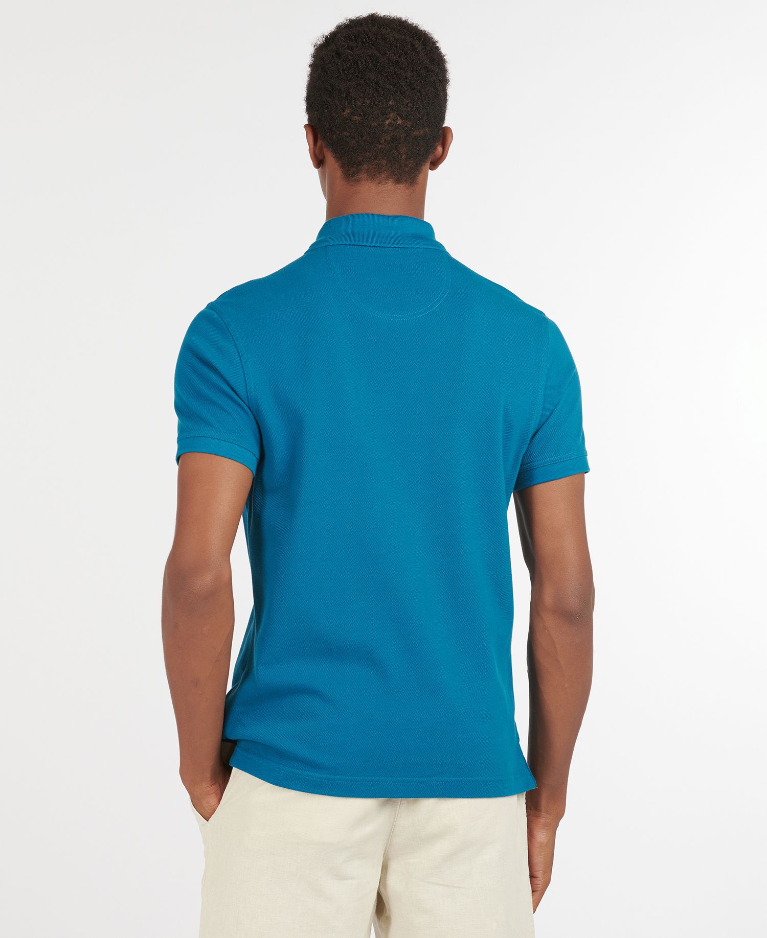 Tartan Pique Polo Top - Image 39