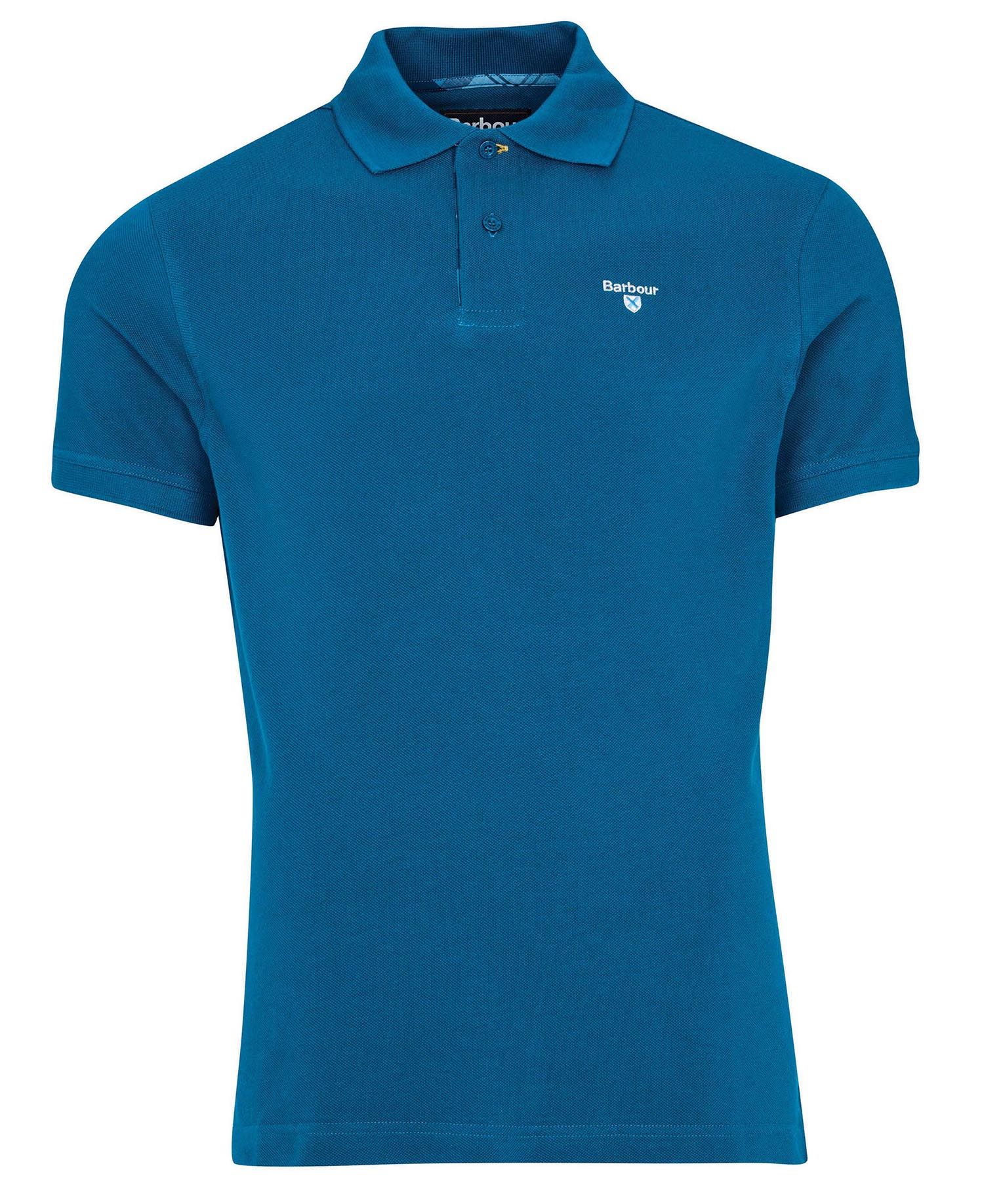 Tartan Pique Polo Top - Image 43