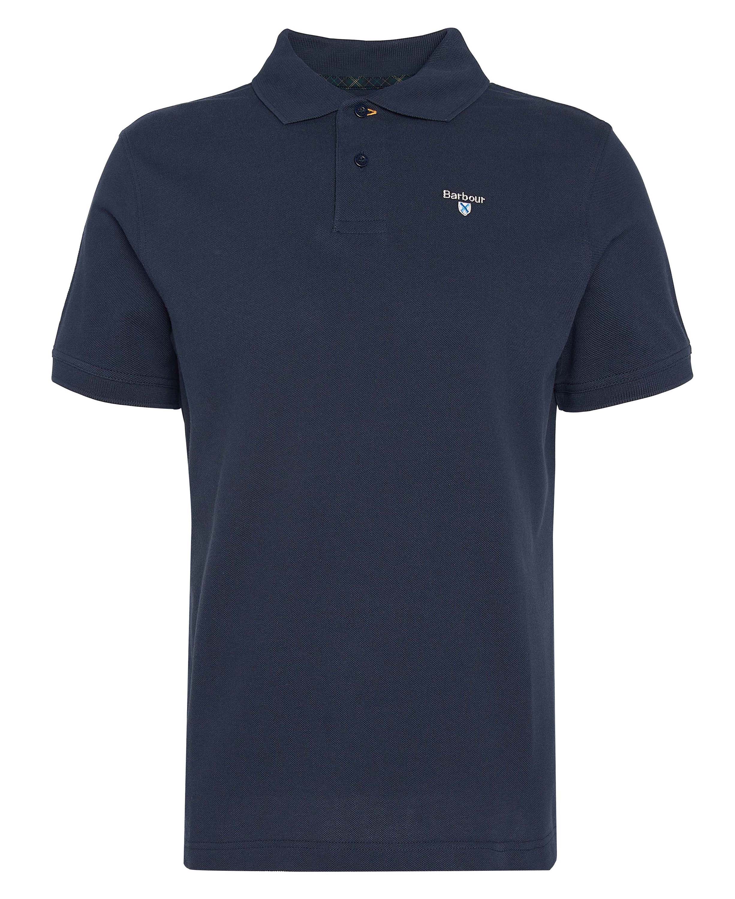 Tartan Pique Polo Top - Image 47
