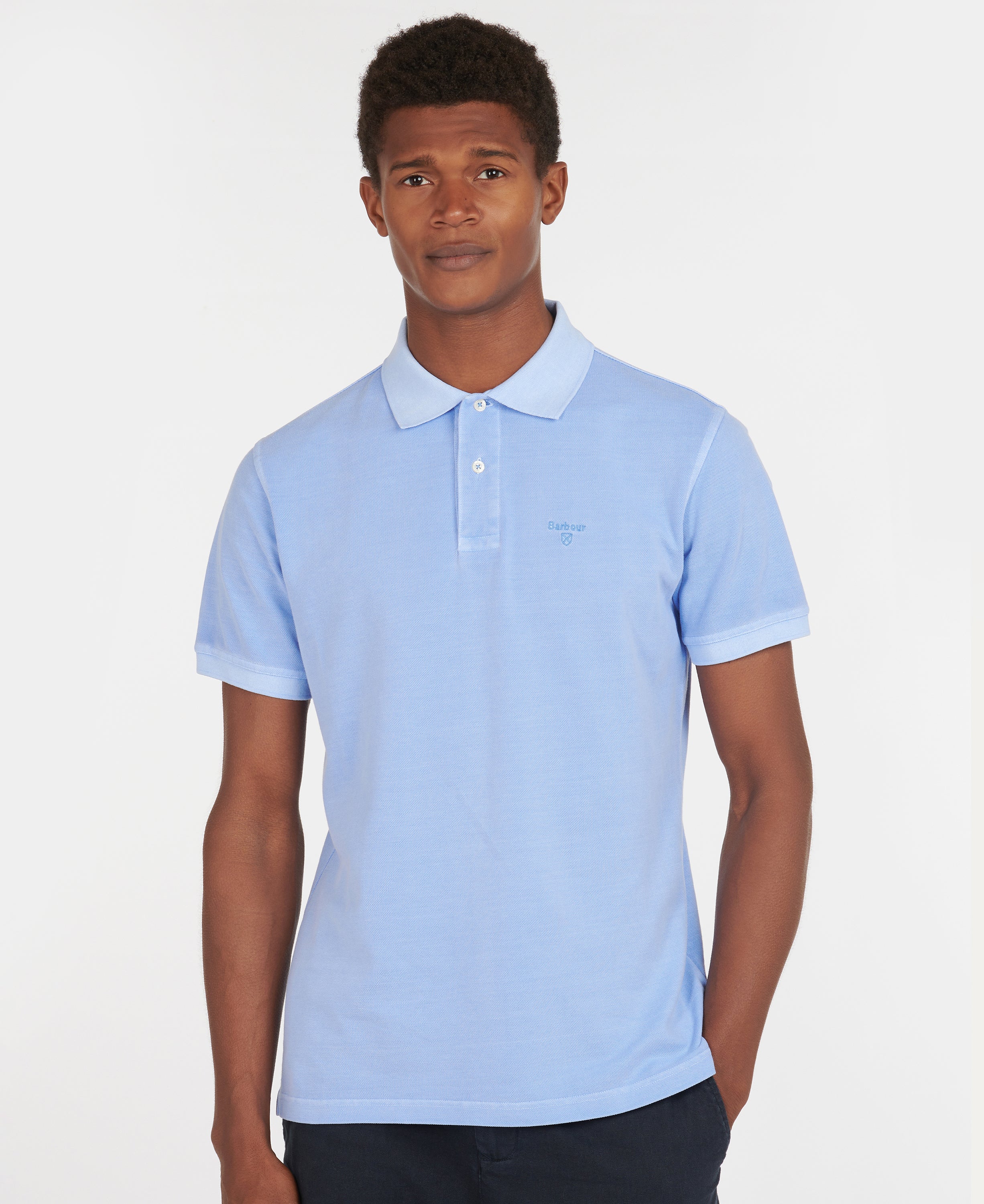 Washed Sports Polo - Image 9