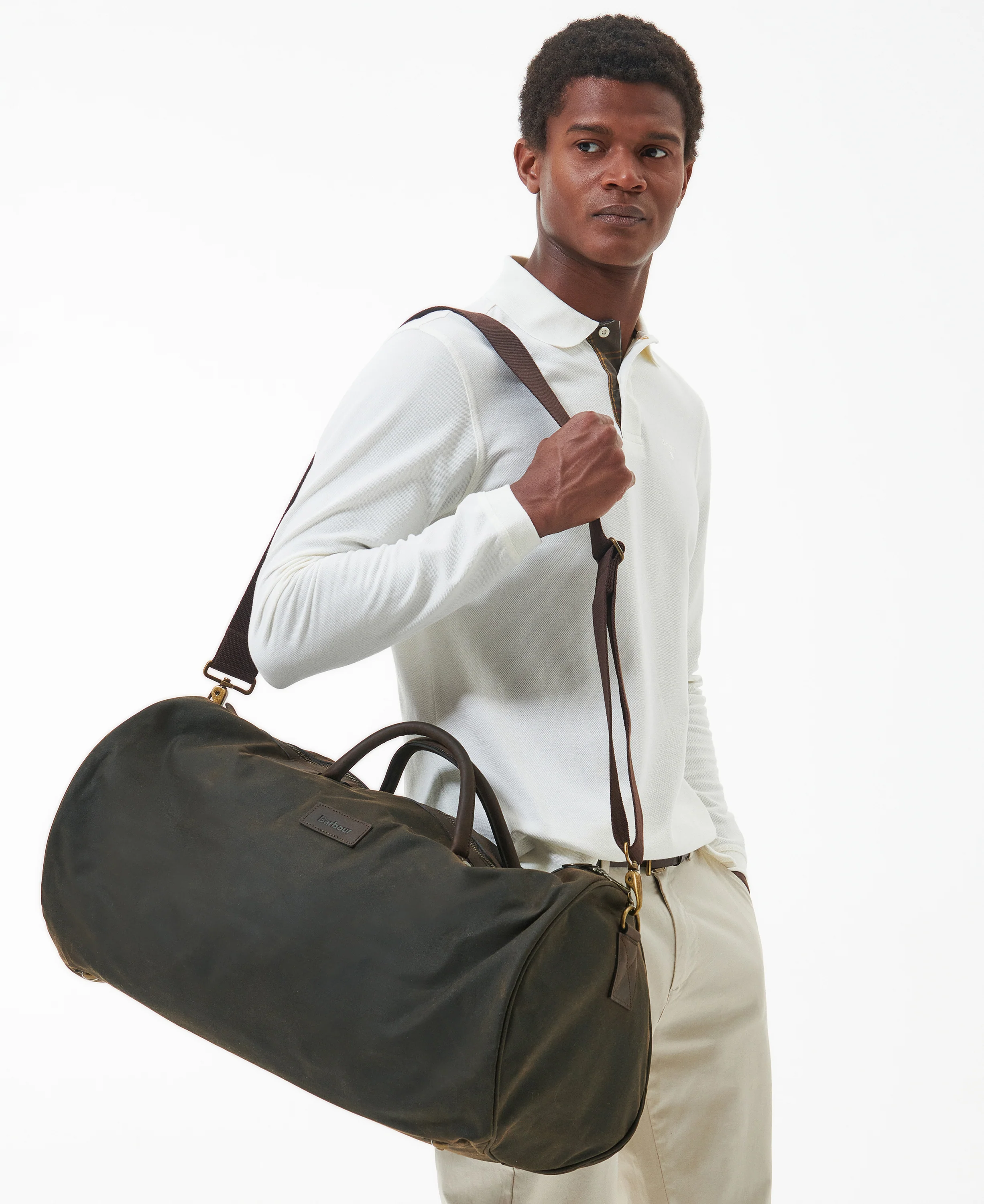 Barbour Wax Holdall - Image 4