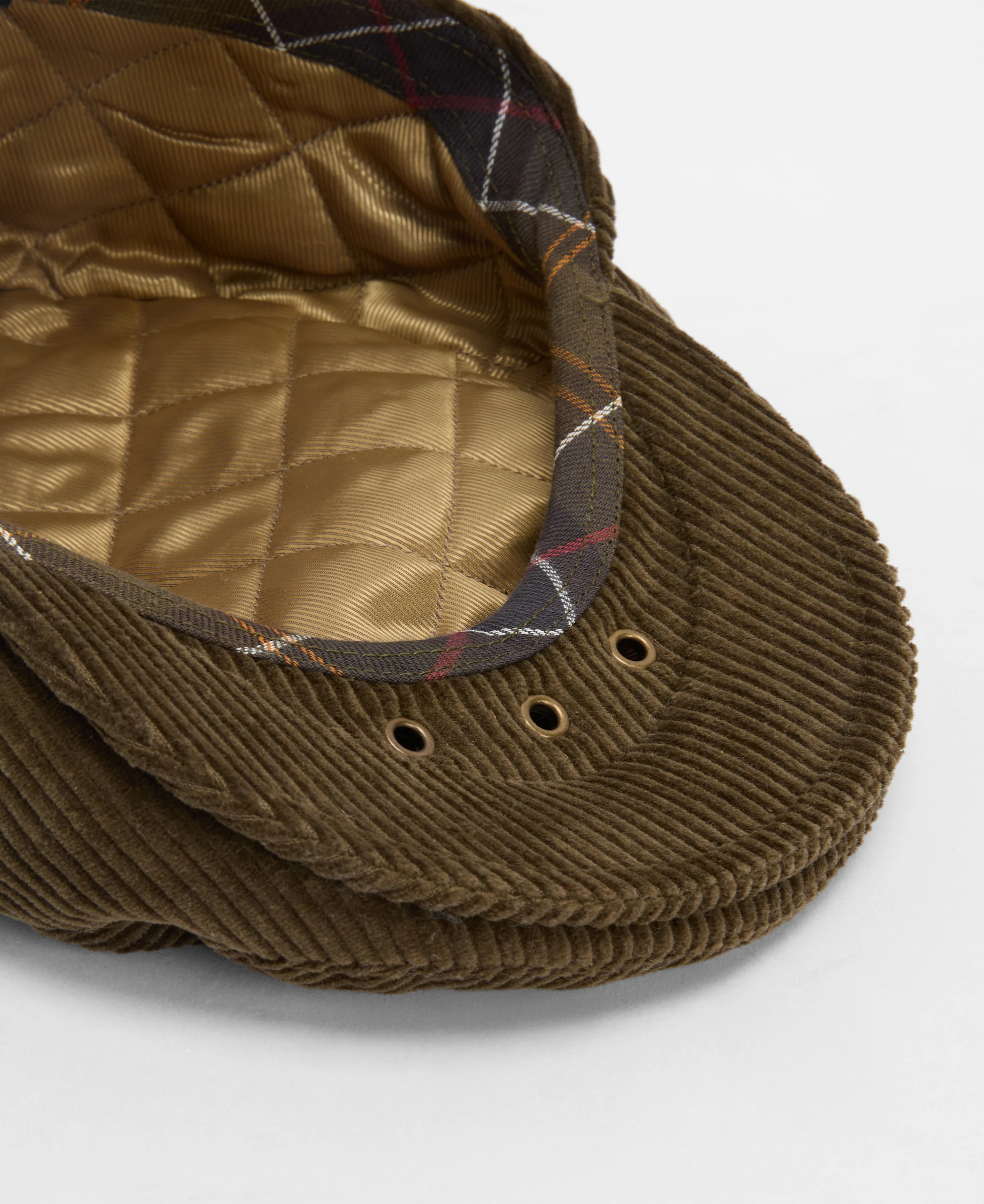 Westdale Cord Flat Cap - Image 12