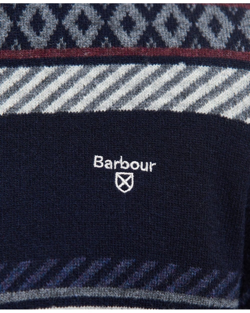 Winterborne Fairisle Crew Neck Jumper - Image 11