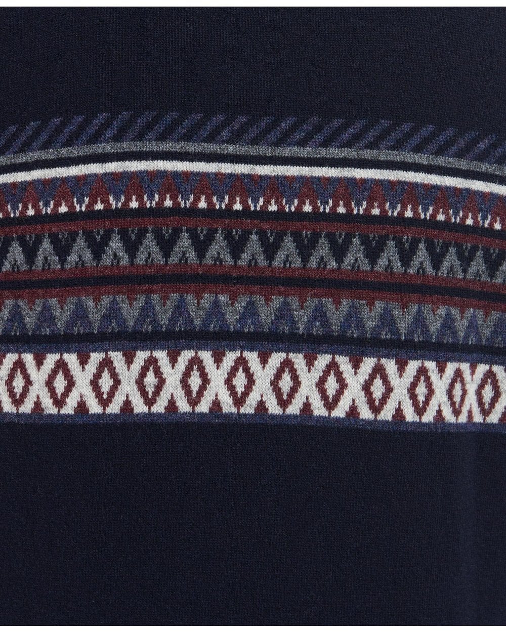 Winterborne Fairisle Crew Neck Jumper - Image 13
