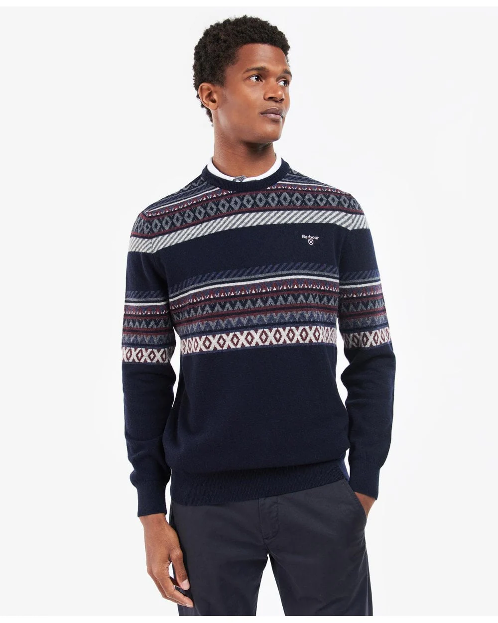 Winterborne Fairisle Crew Neck Jumper - Image 16