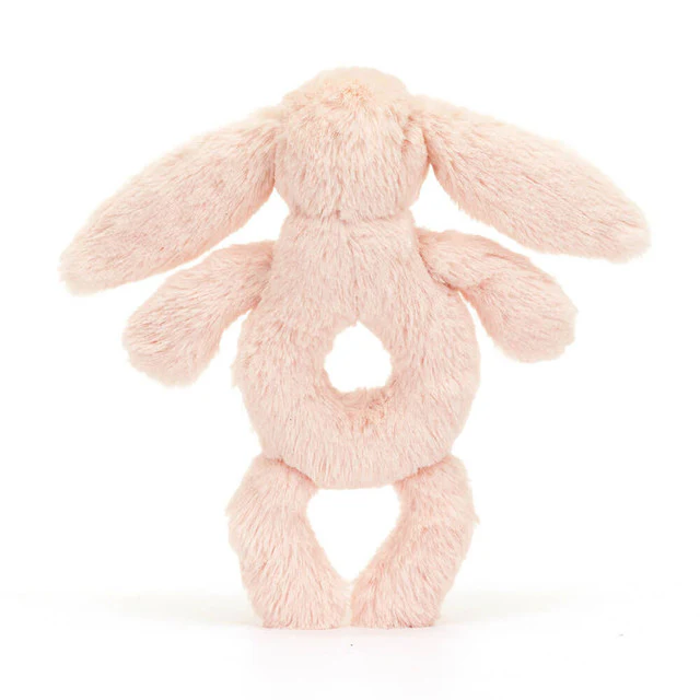 Bashful Blush Bunny Ring Rattle - Image 2