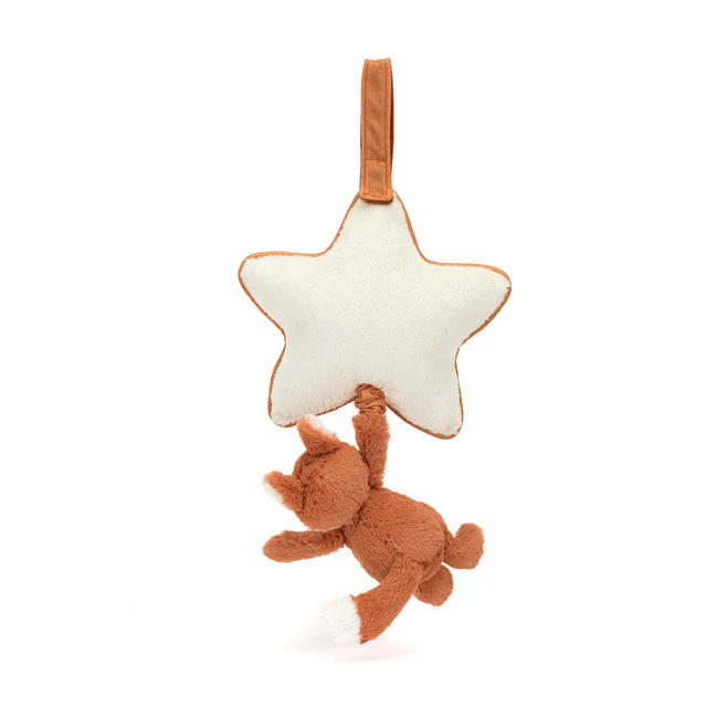 Bashful Fox Cub Musical Pull - Image 3