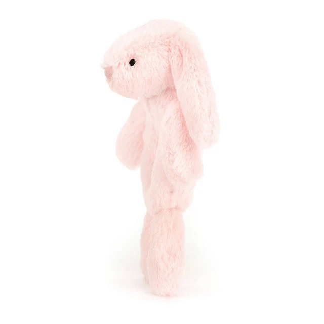 Bashful Pink Bunny Ring Rattle - Image 2
