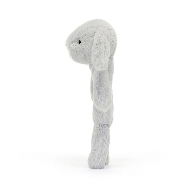 Bashful Silver Bunny Ring Rattle - Image 3