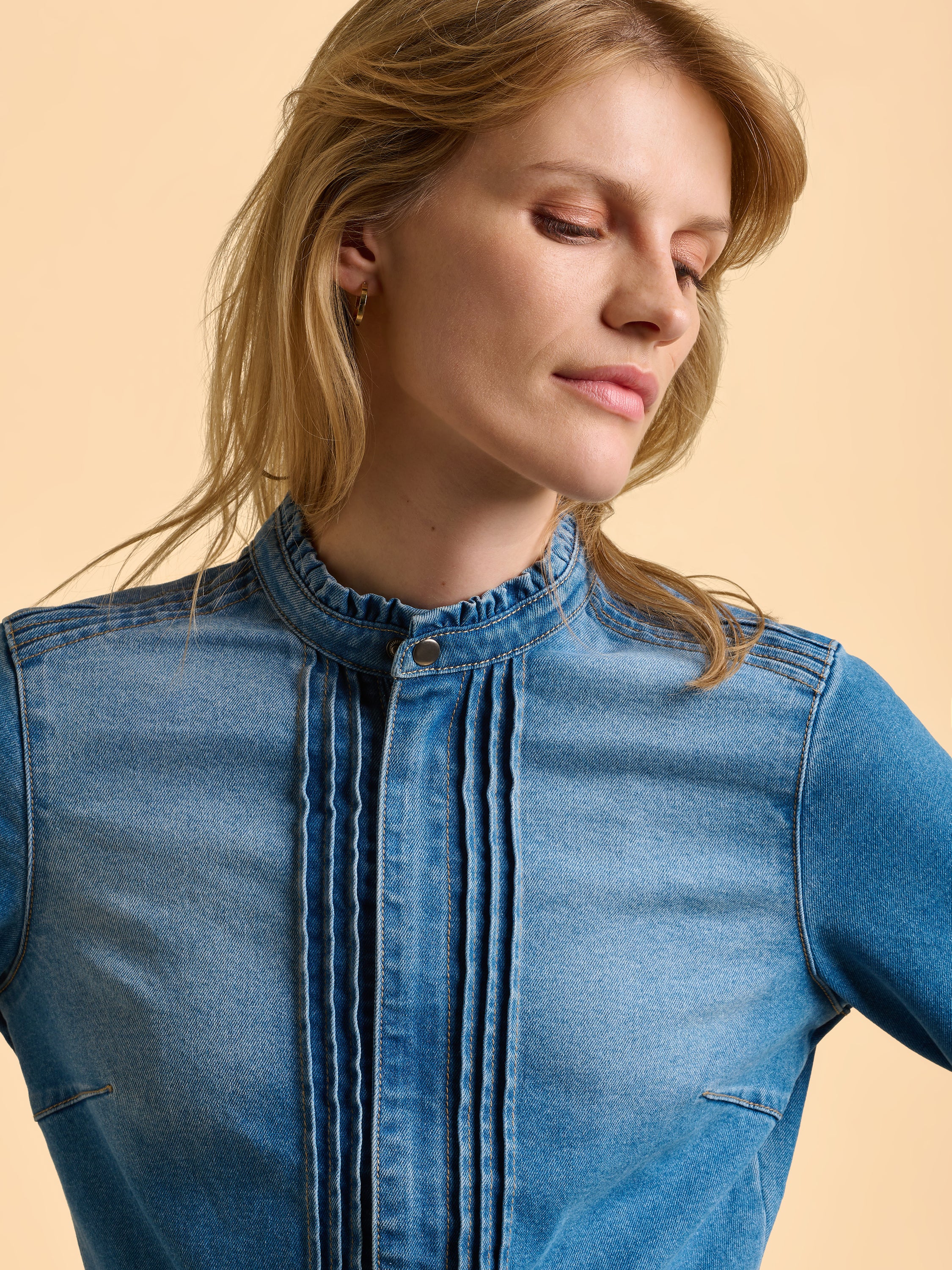 Billie Denim Jumpsuit - Image 3