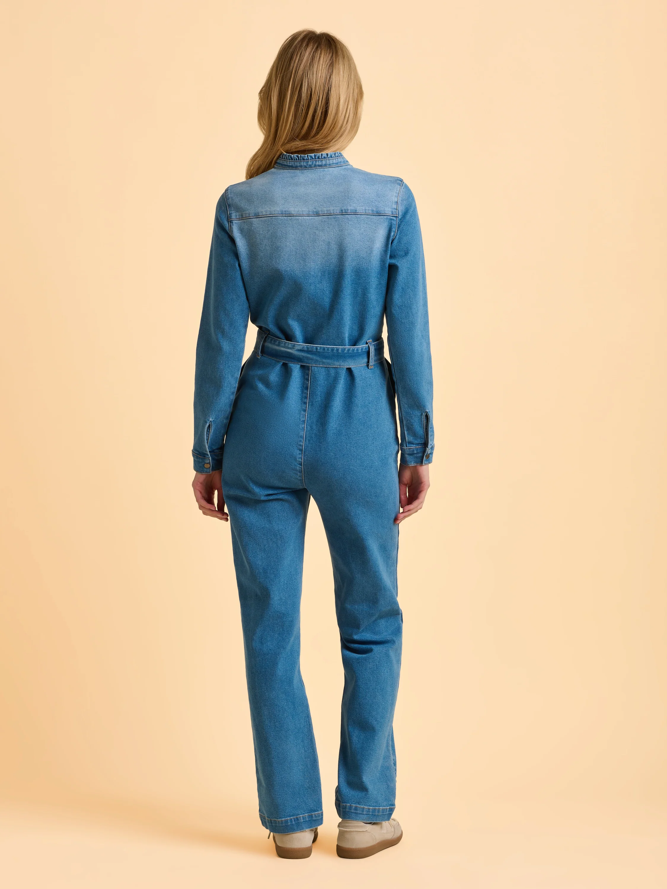 Billie Denim Jumpsuit - Image 5