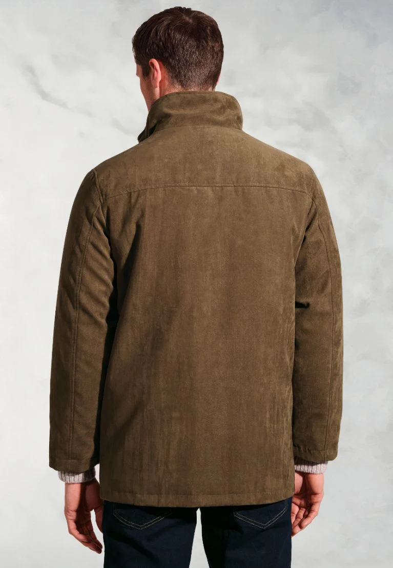 Niven Dark Sand Padded Jacket - Image 4