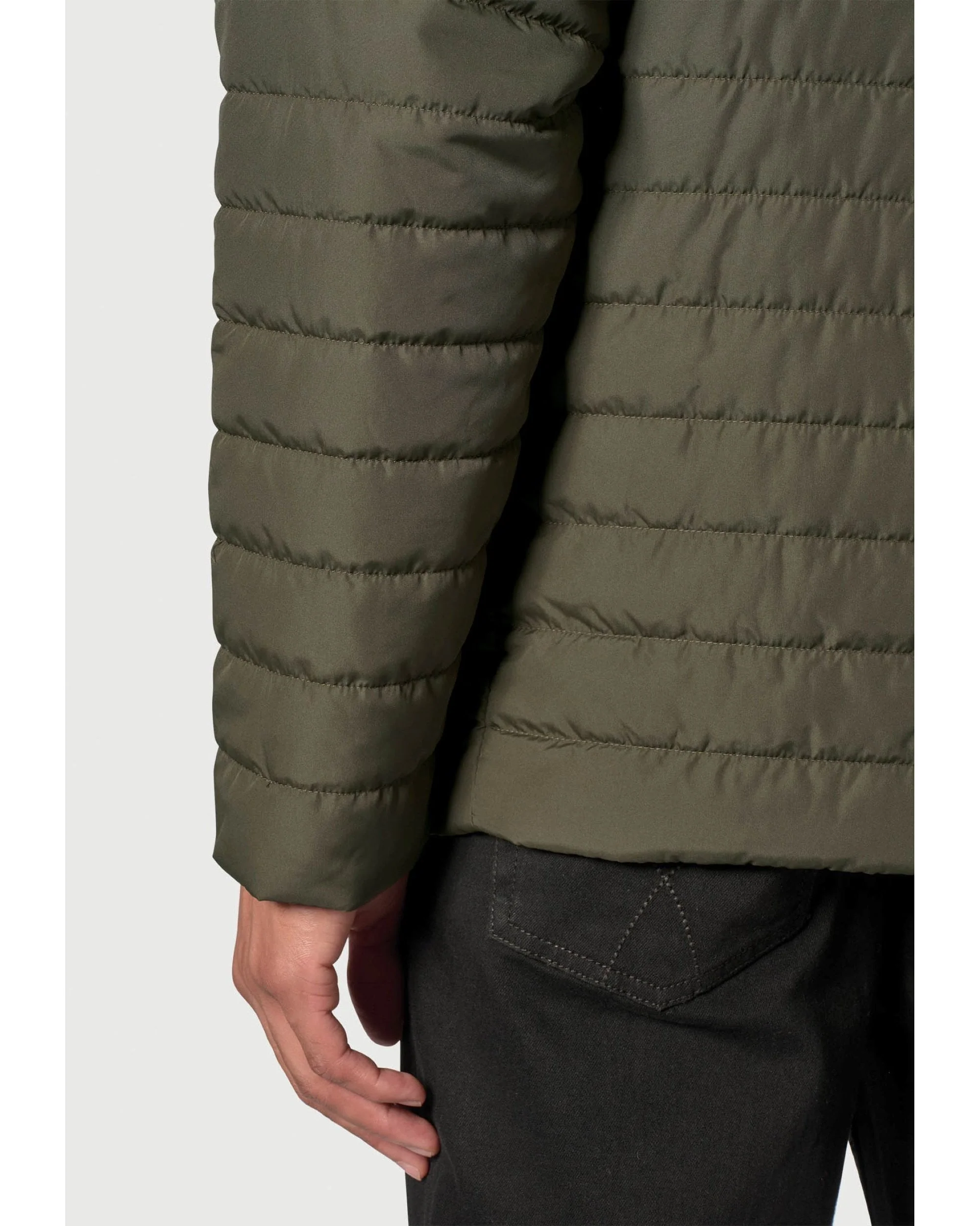 Orlando Quilted Jacket Olive - Image 6