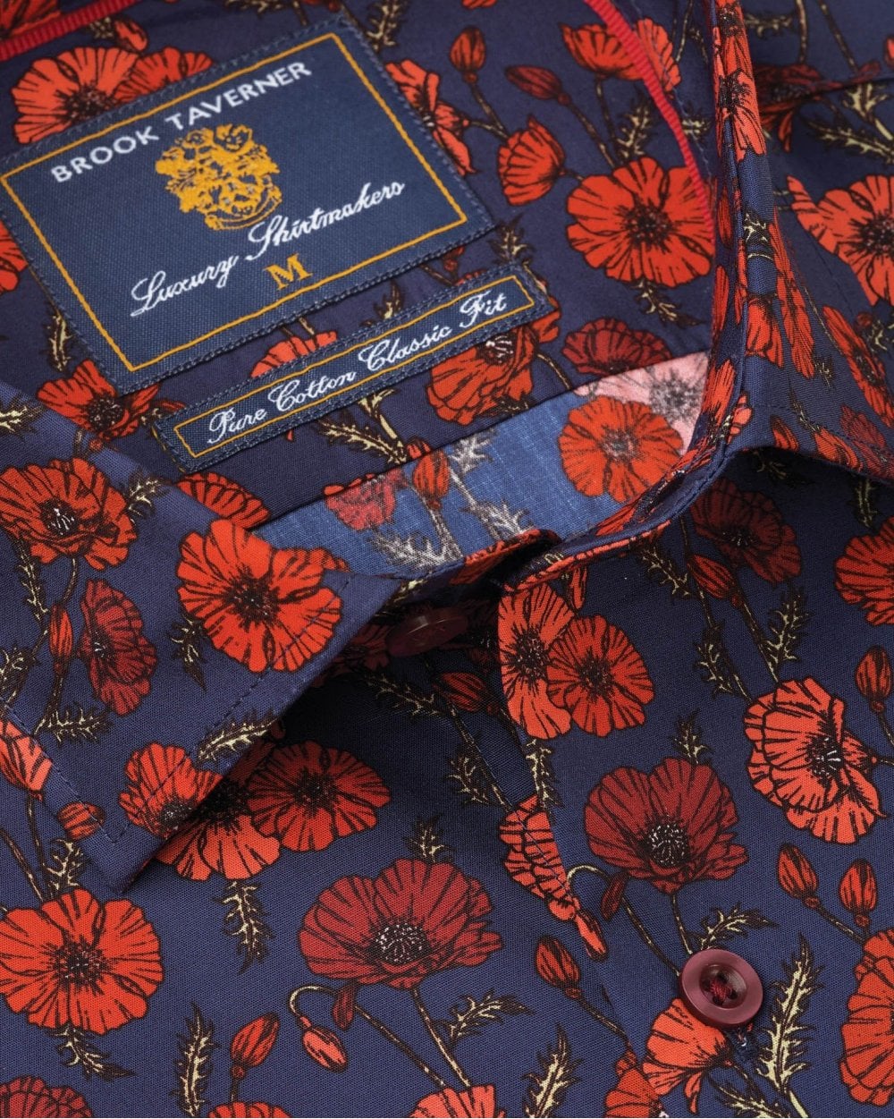 Poppy Print Shirt - Image 2