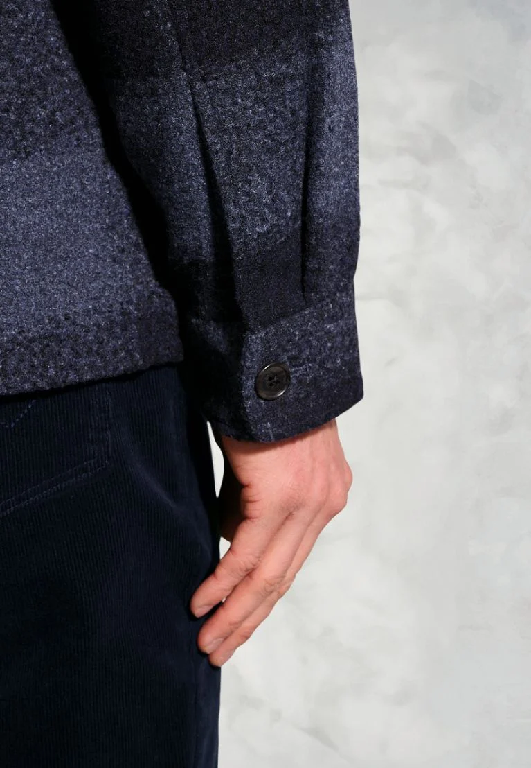 Roberts Blue Check Overshirt - Image 6