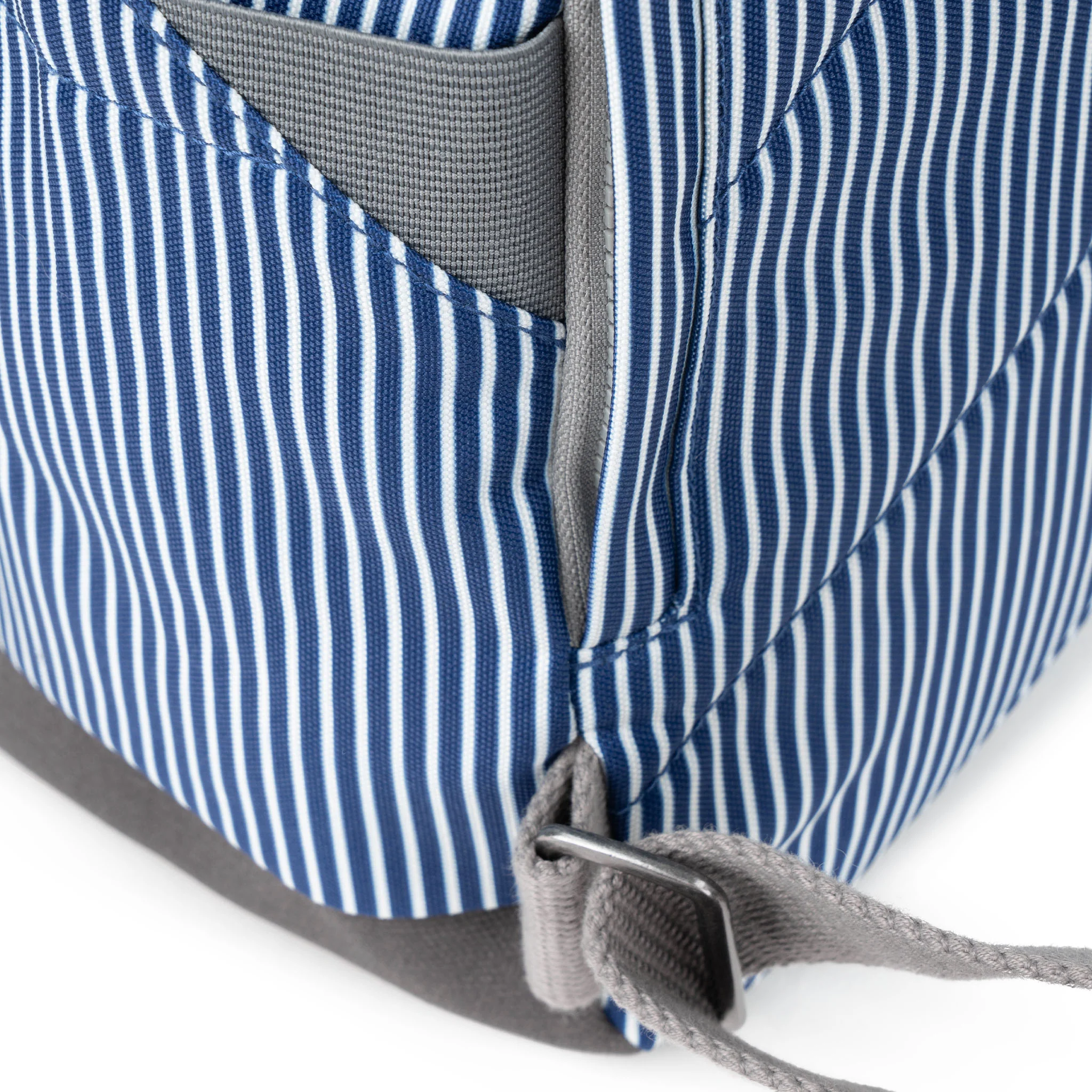 Canfield Medium Backpack in Blue Hickory Canvas - Image 4