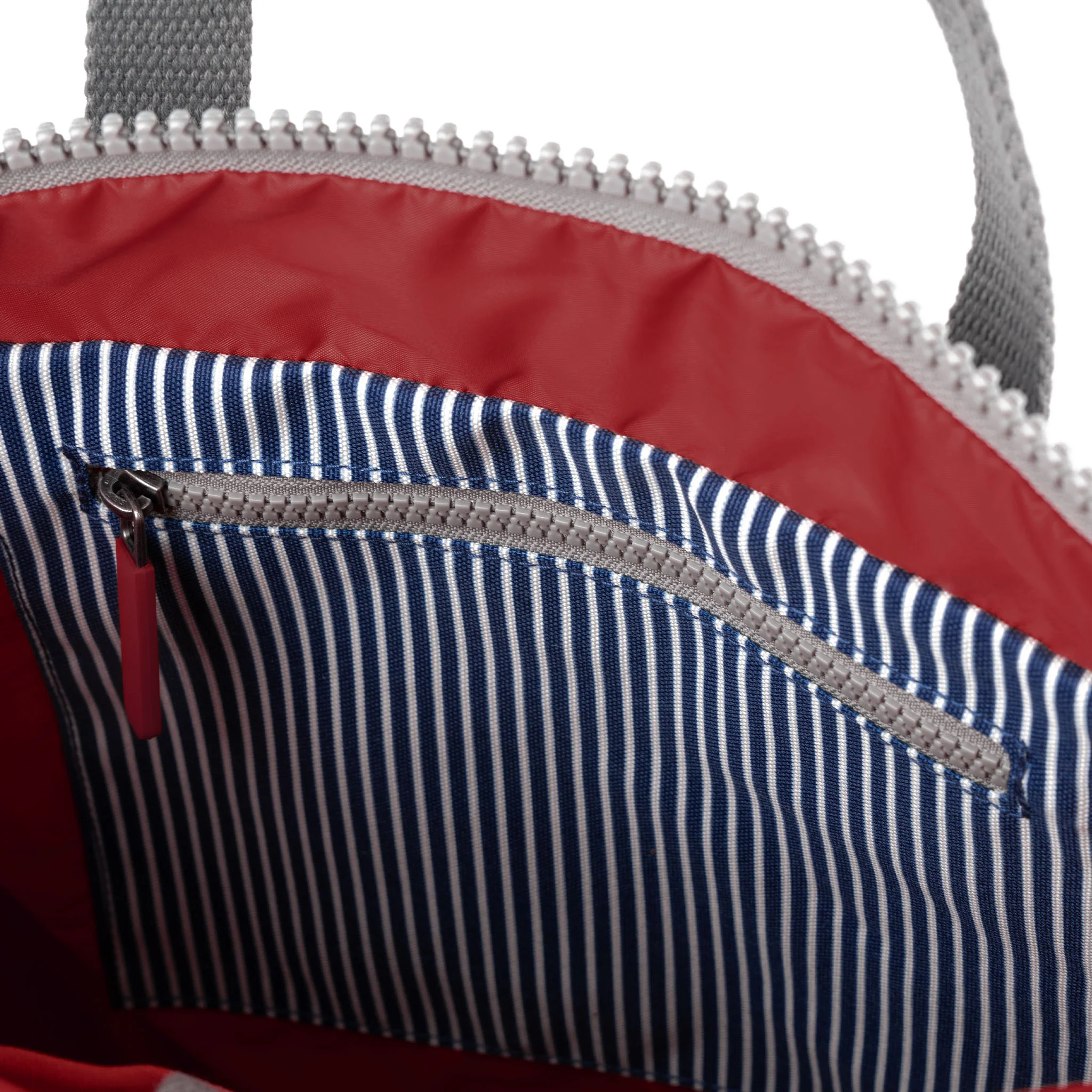 Canfield Medium Backpack in Blue Hickory Canvas - Image 5
