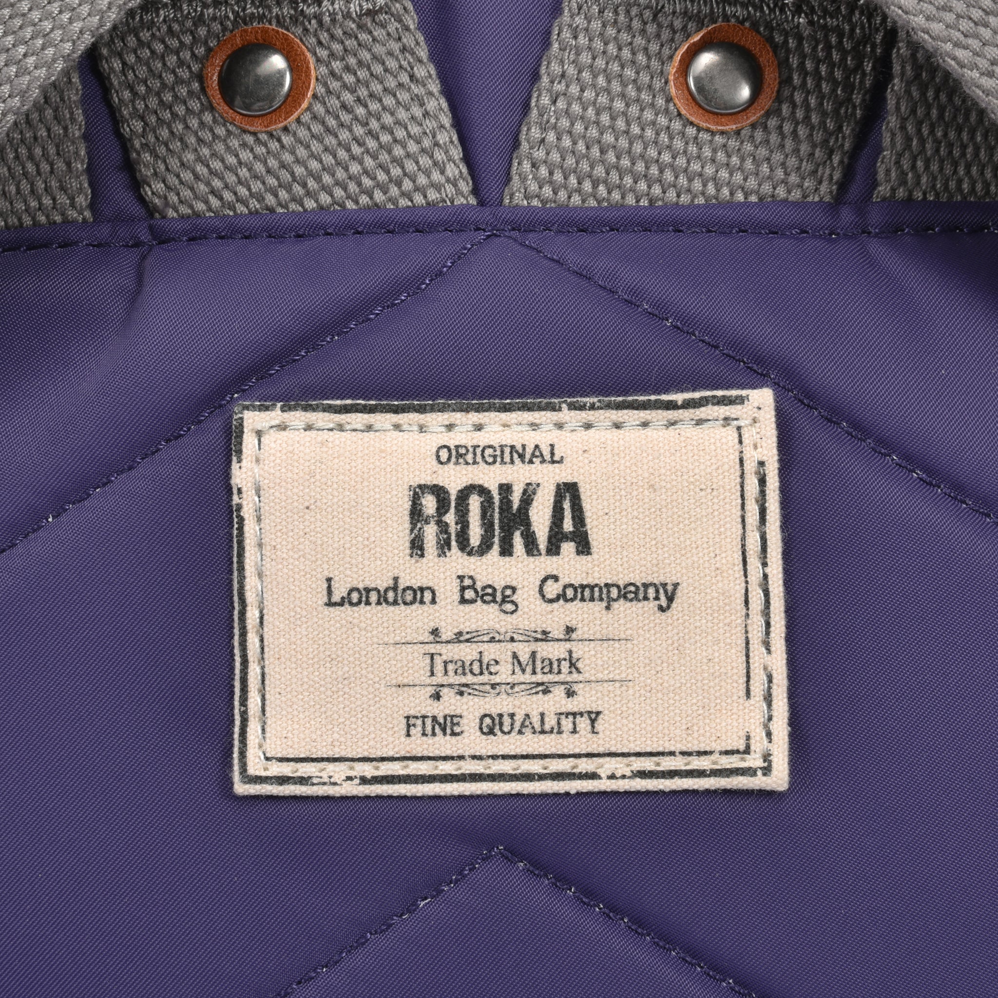 Canfield Small Backpack in Mulberry Nylon - Image 6