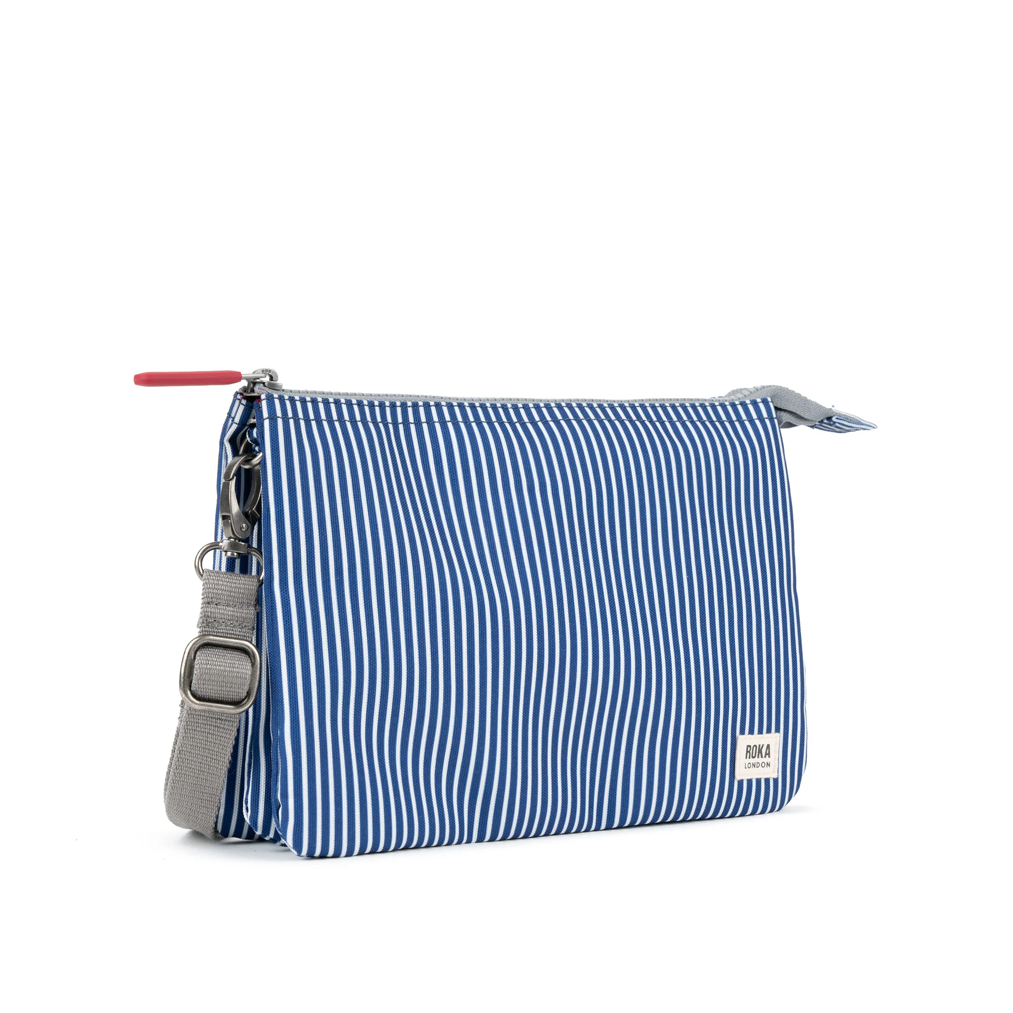 Carnaby Crossbody in Blue Hickory Canvas - Image 3