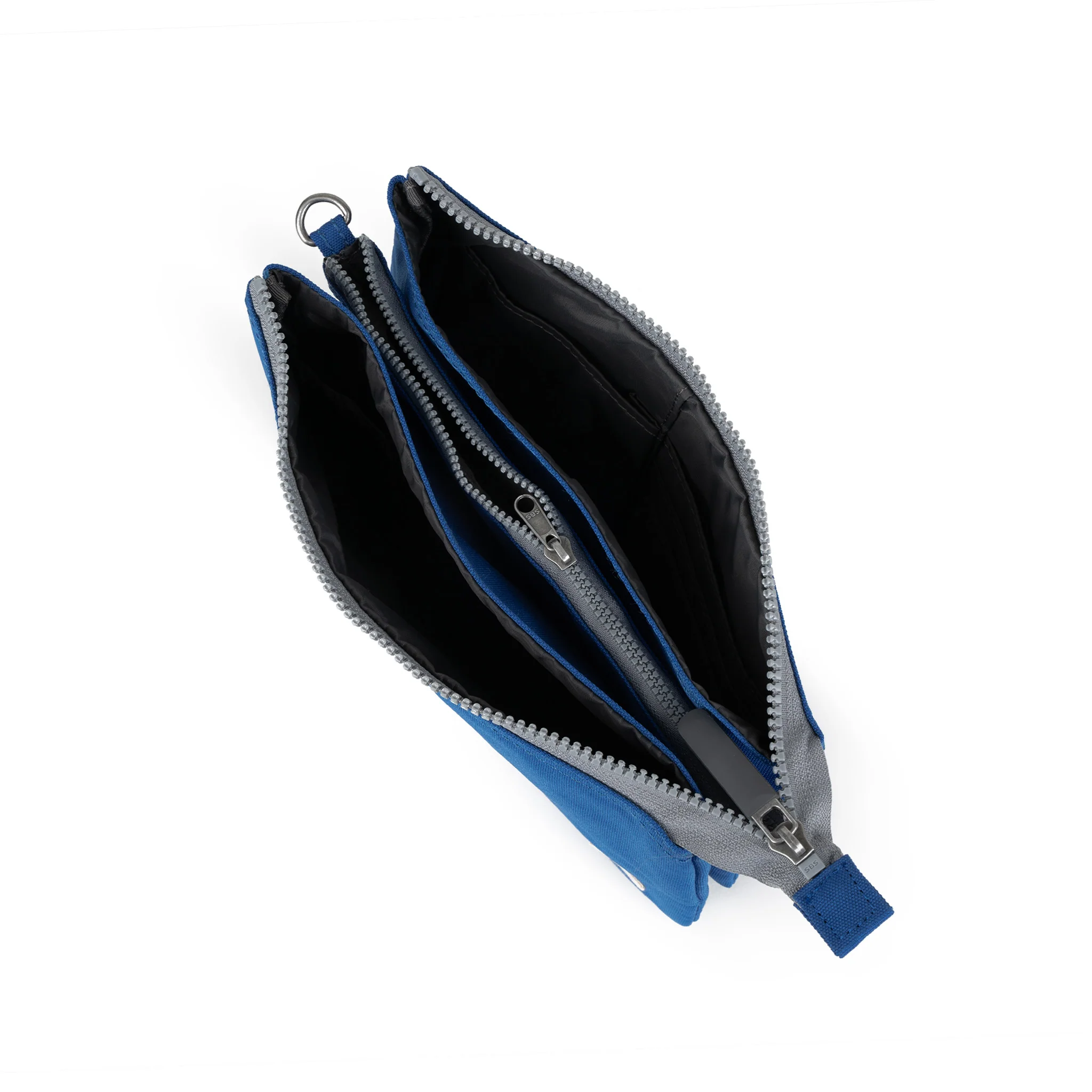 Carnaby Crossbody XL Galactic Blue Recycled Canvas - Image 5