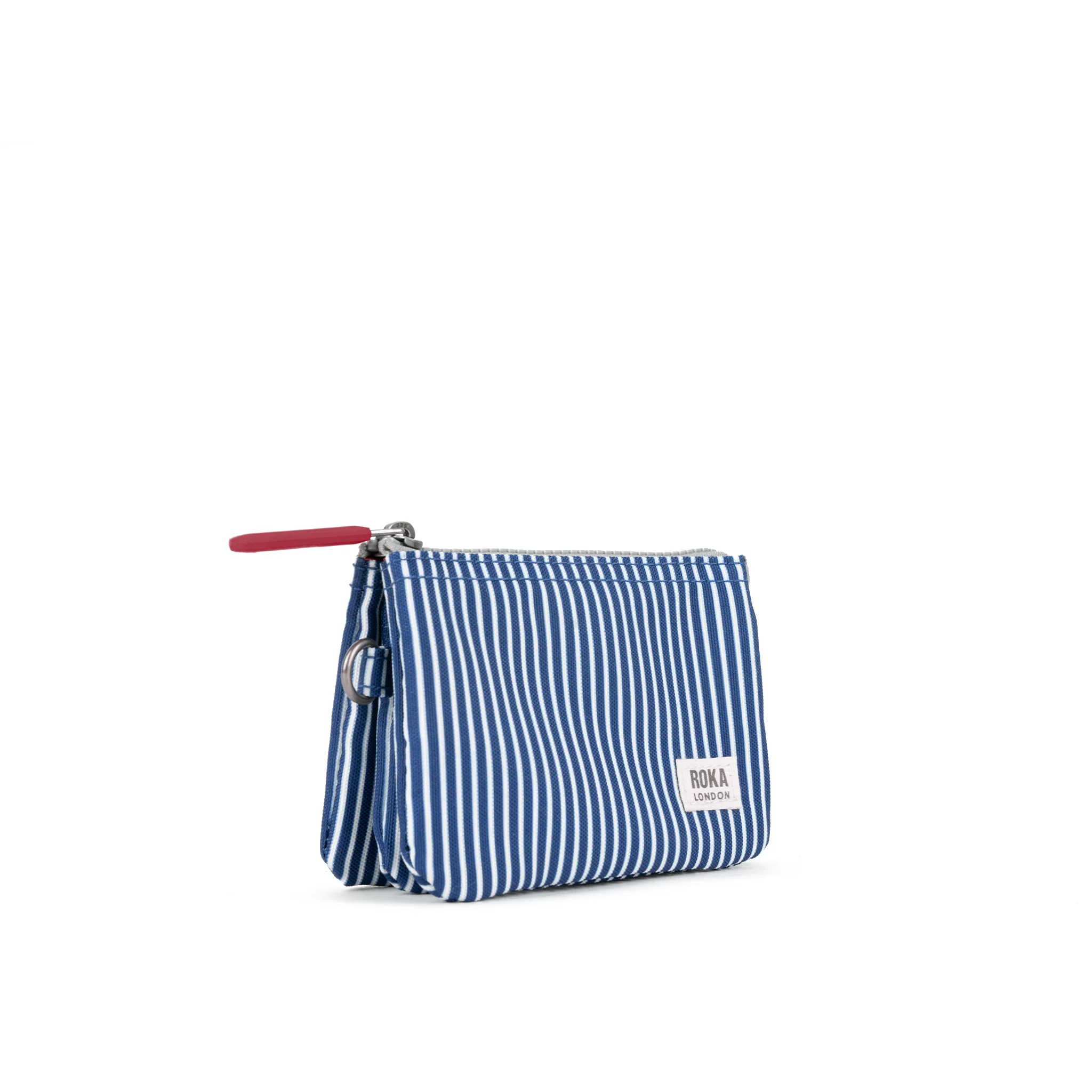 Carnaby Small Wallet in Blue Hickory Canvas - Image 3