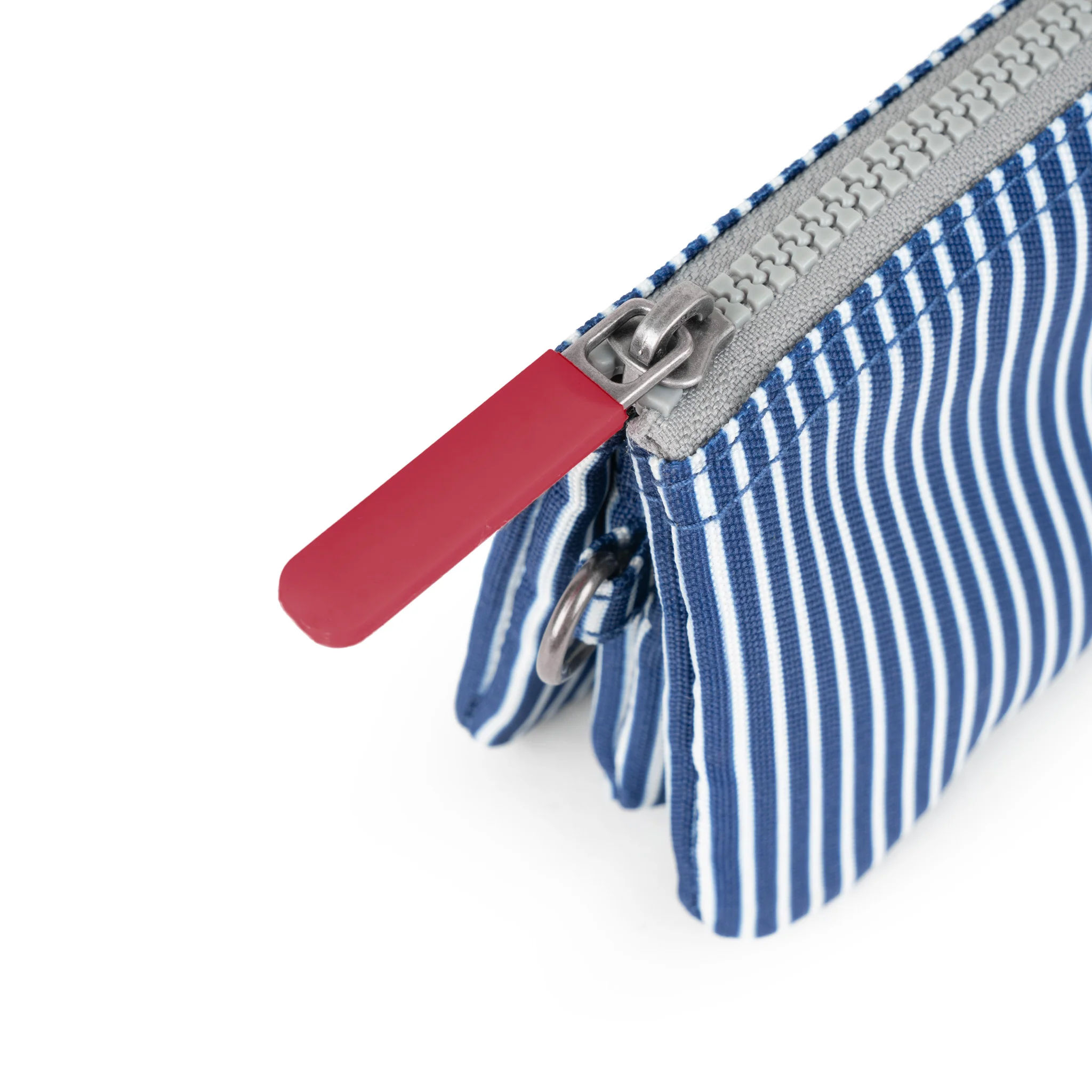 Carnaby Small Wallet in Blue Hickory Canvas - Image 6