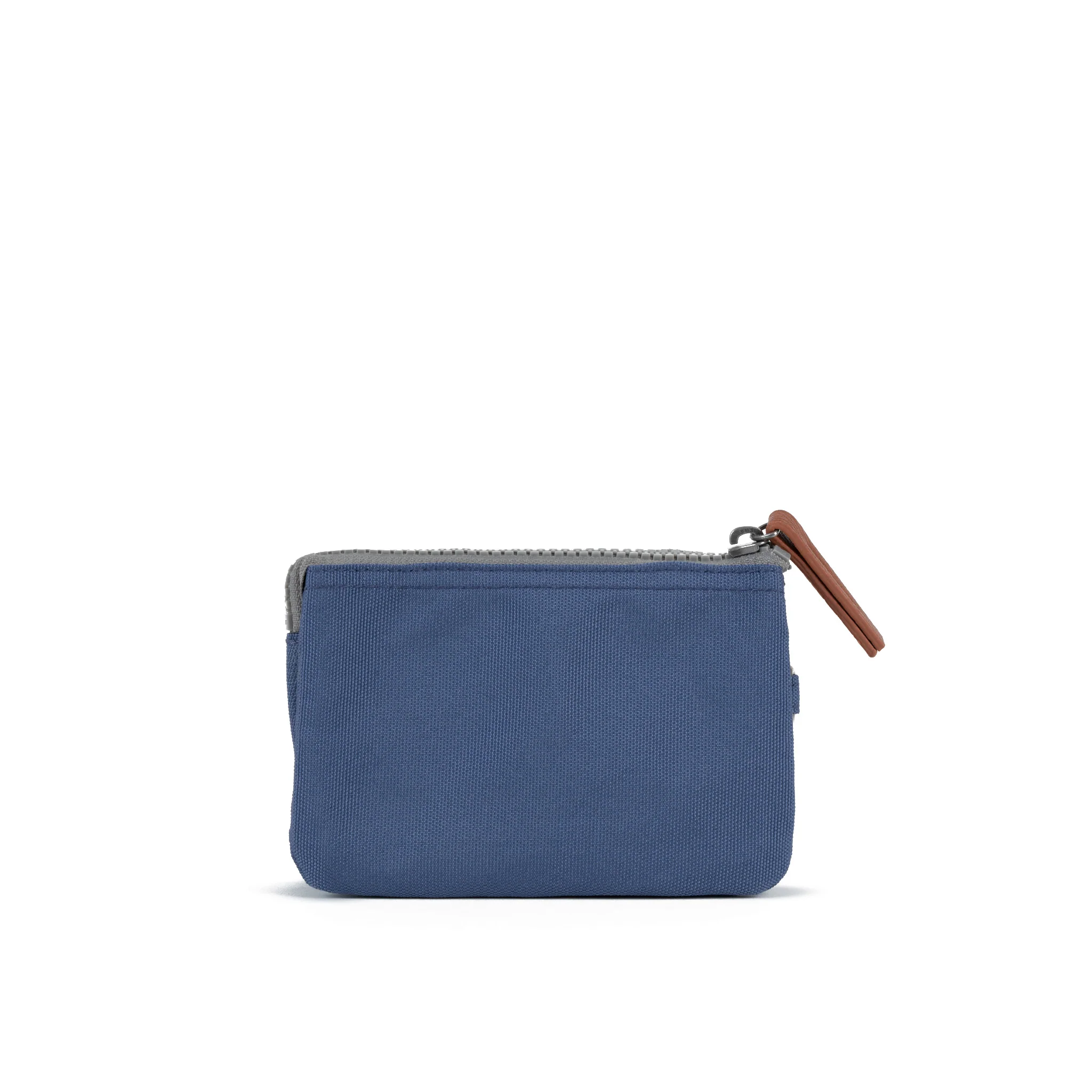 Carnaby Small Wallet in Burnt Blue Canvas - Image 7