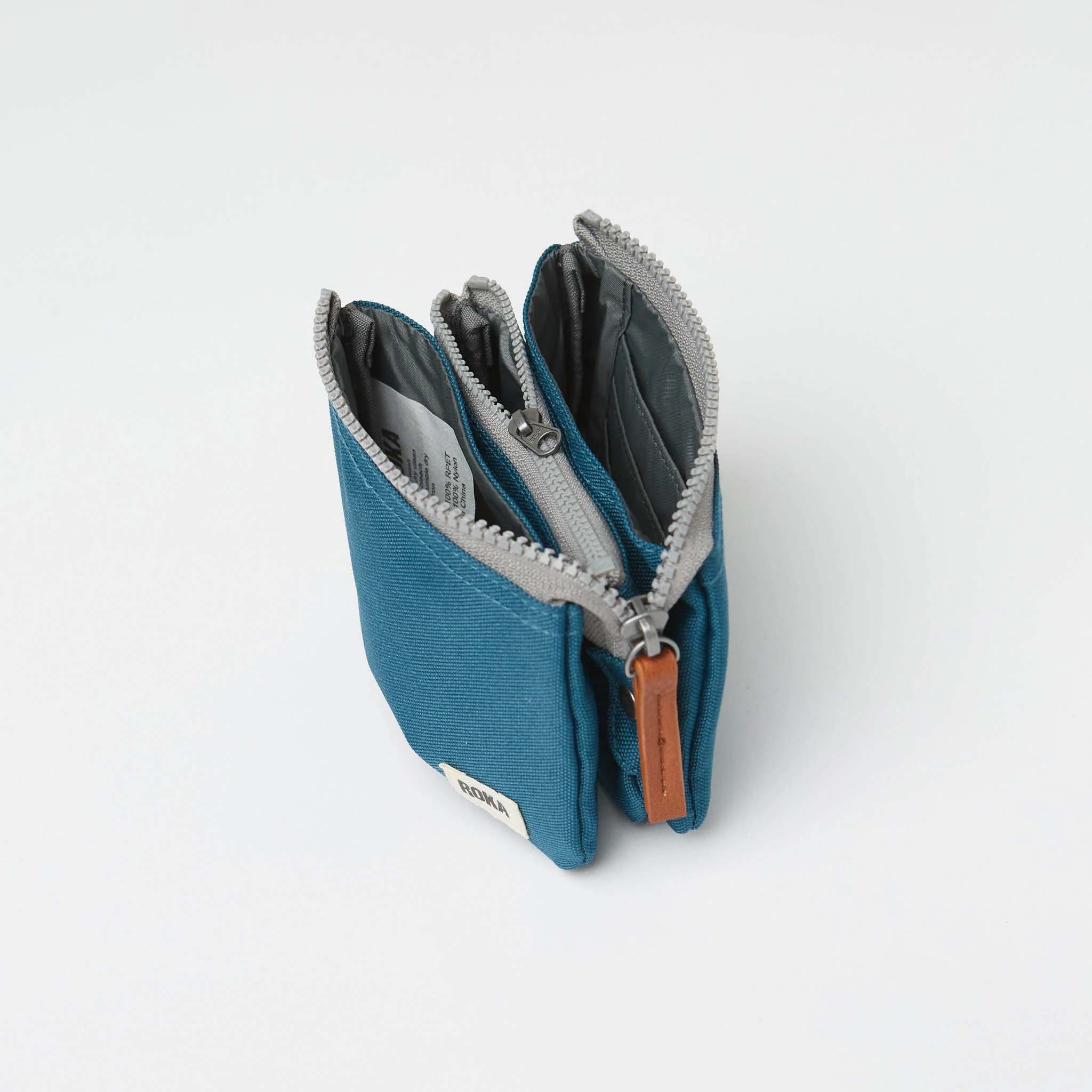 Carnaby Small Wallet in Marine Canvas - Image 2