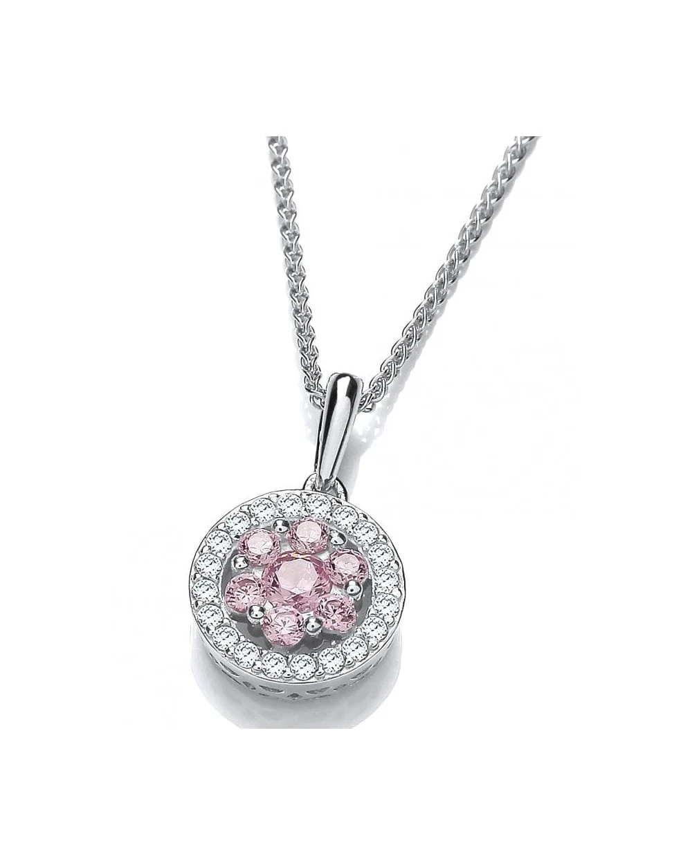 Pretty in Pink Pendant Without Chain