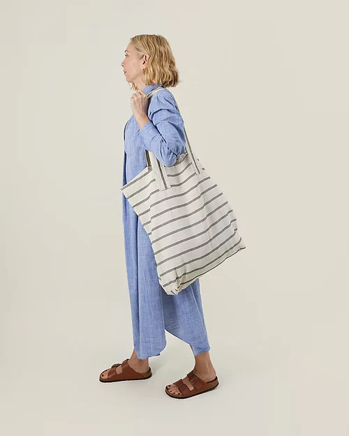 James Giant Shopper | Stitched Stripe - Image 2