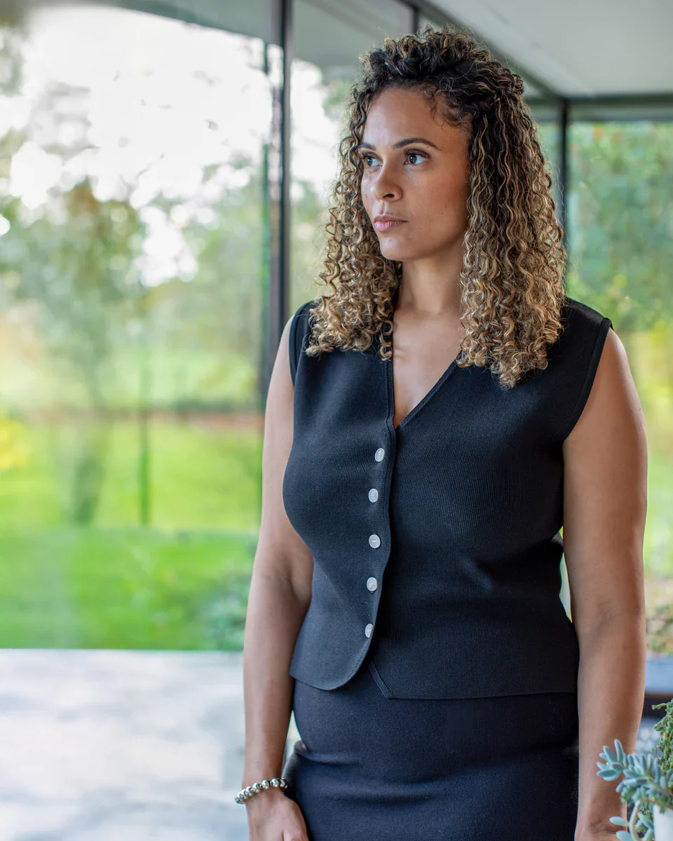 Peta Waistcoat Black M/L - Image 5