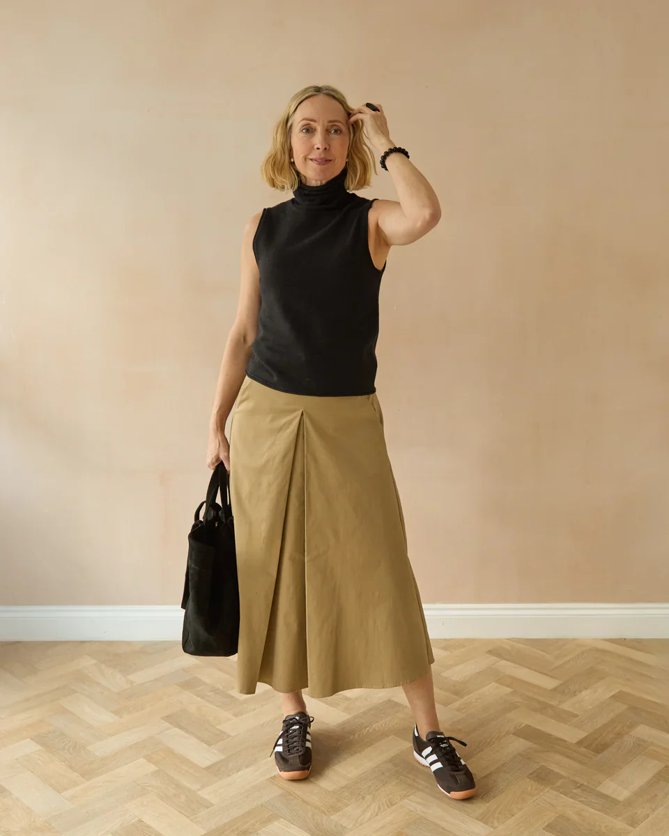 Tamara Skirt Dark Beige M/L - Image 3