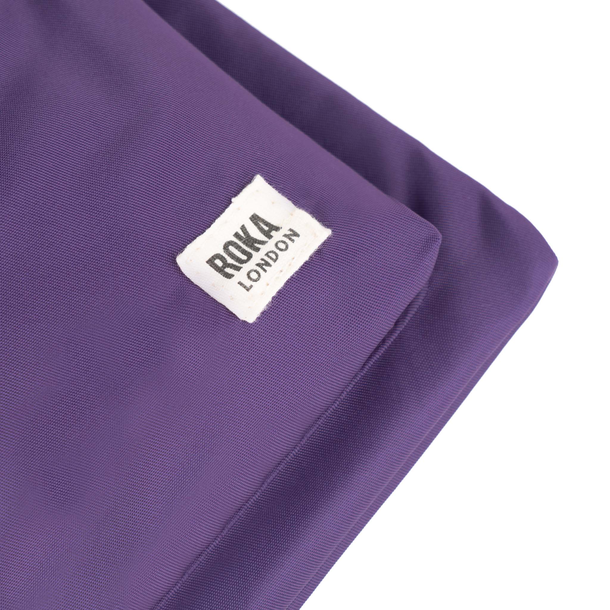 Chelsea B Crossbody in Majestic Purple Nylon - Image 5
